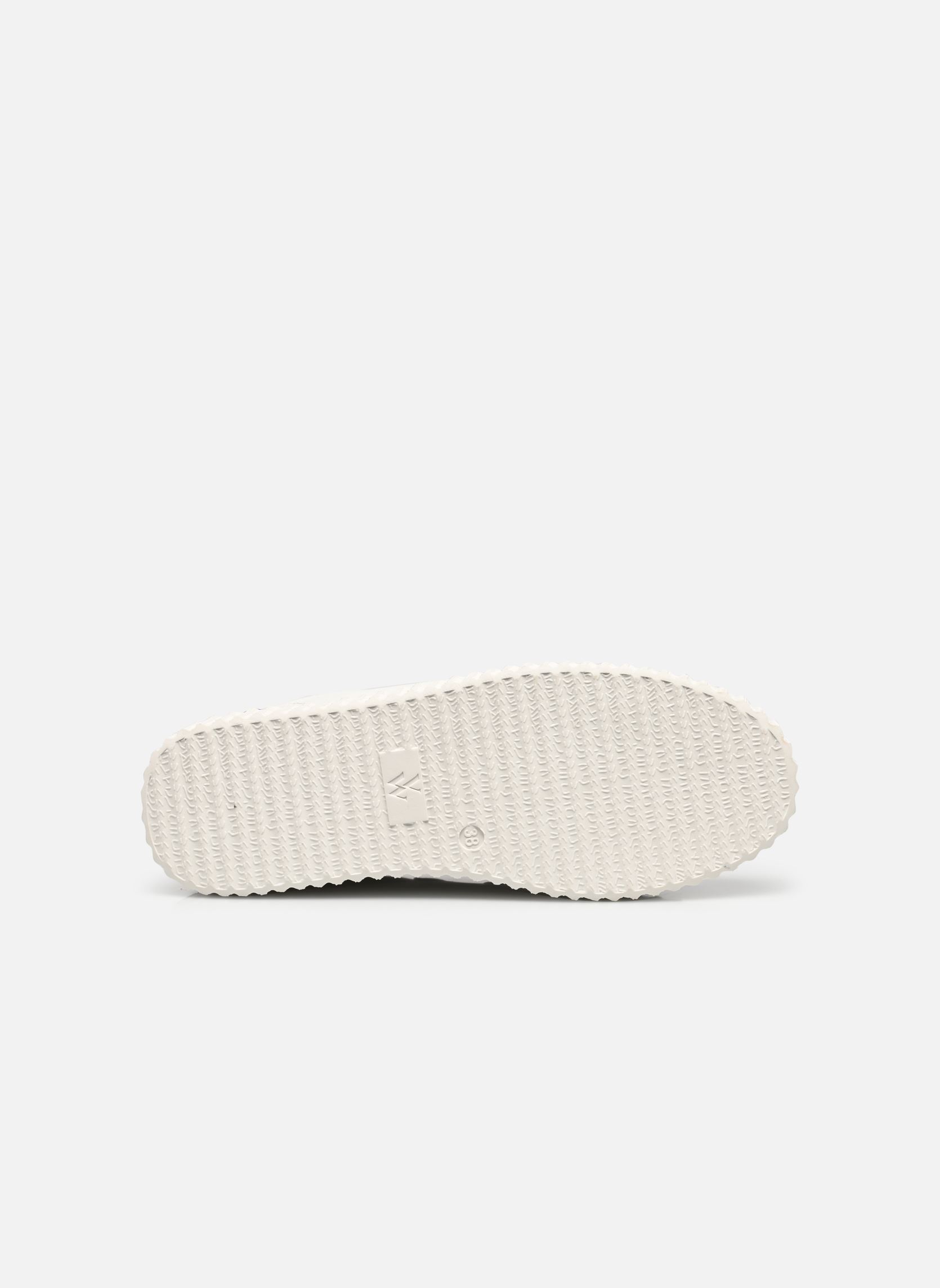 Baskets basses Vicky femme blanc Vanessa Wu Baskets basses Vicky femme blanc Bleu Electrique