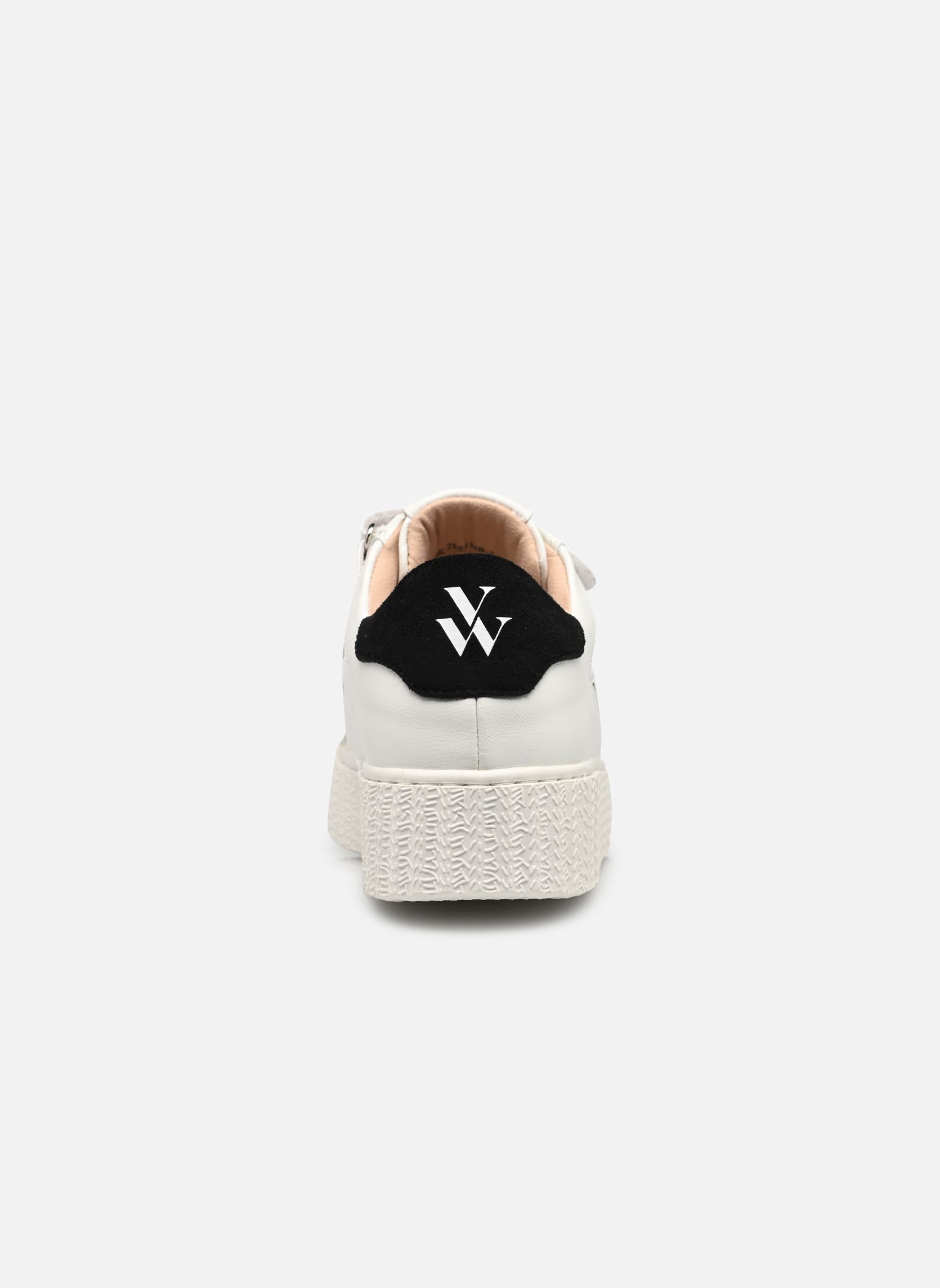 Baskets basses Vicky femme blanc Vanessa Wu Baskets basses Vicky femme blanc Noir