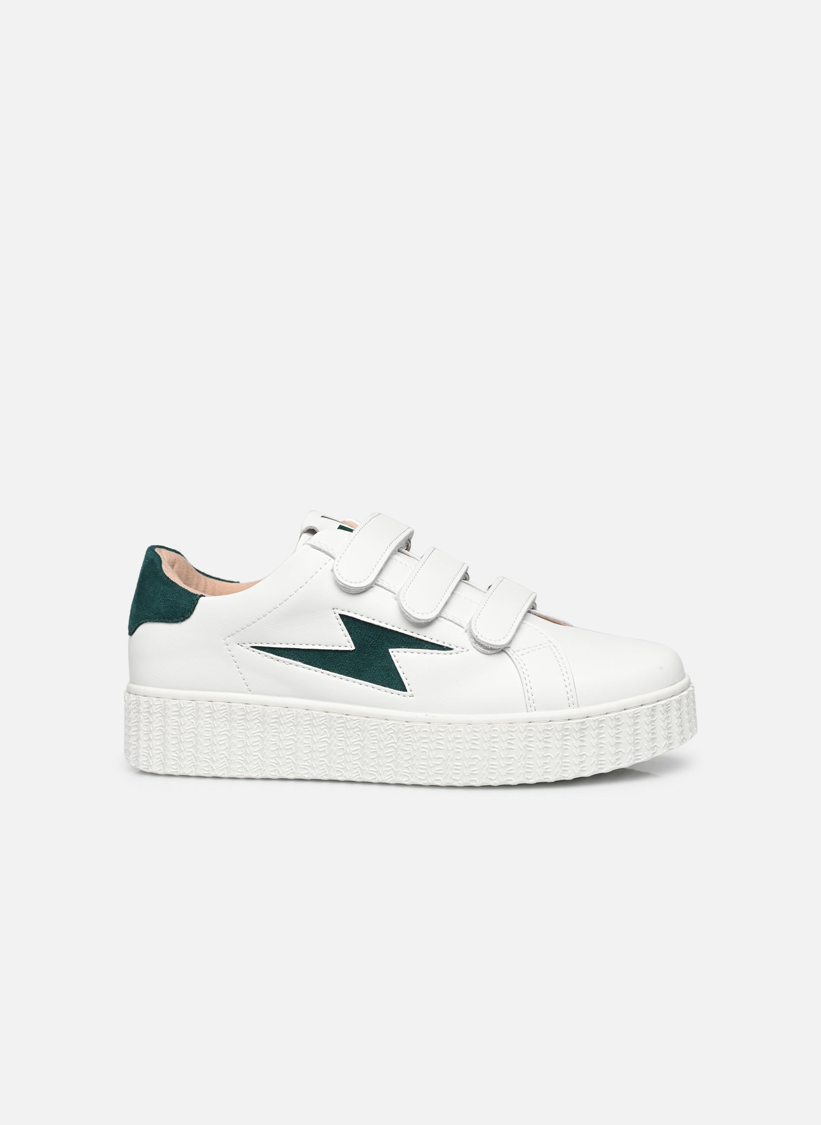 Baskets basses Vicky femme blanc Vanessa Wu Baskets basses Vicky femme blanc Vert