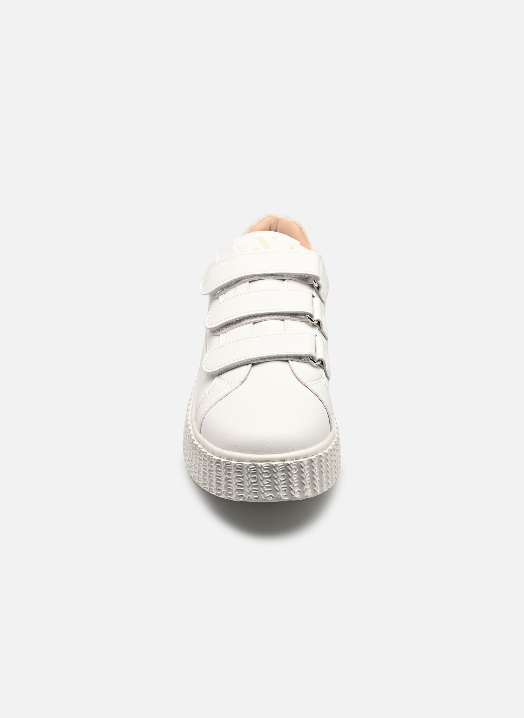 Lage sneakers Vicky dames wit Vanessa Wu Lage sneakers Vicky dames wit Vert amande