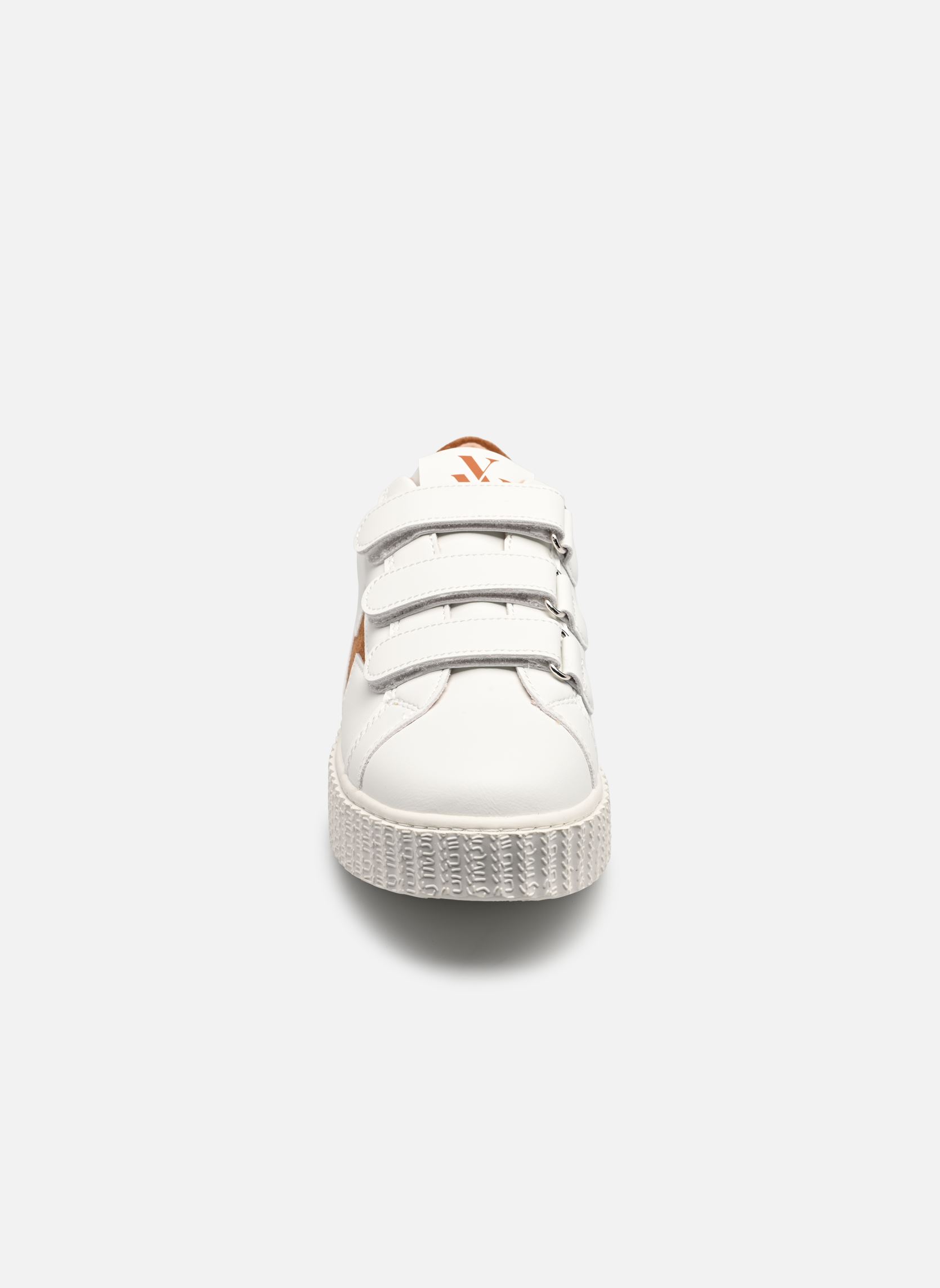 Baskets basses Vicky femme blanc Vanessa Wu Baskets basses Vicky femme blanc Camel
