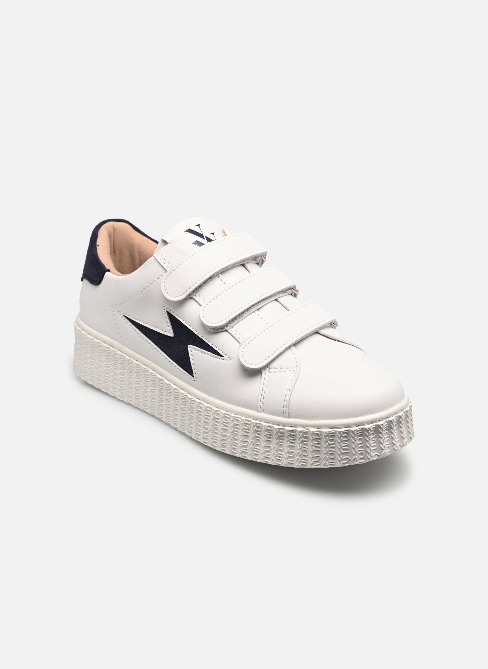 Baskets basses Vicky femme blanc Vanessa Wu Baskets basses Vicky femme blanc Marine