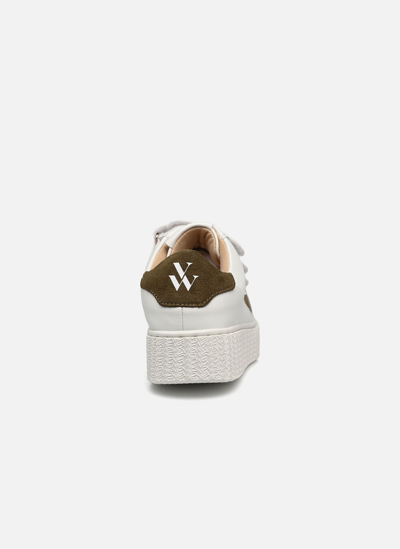 Niedrige Sneaker Vicky damen weiß Vanessa Wu Niedrige Sneaker Vicky damen weiß Kaki