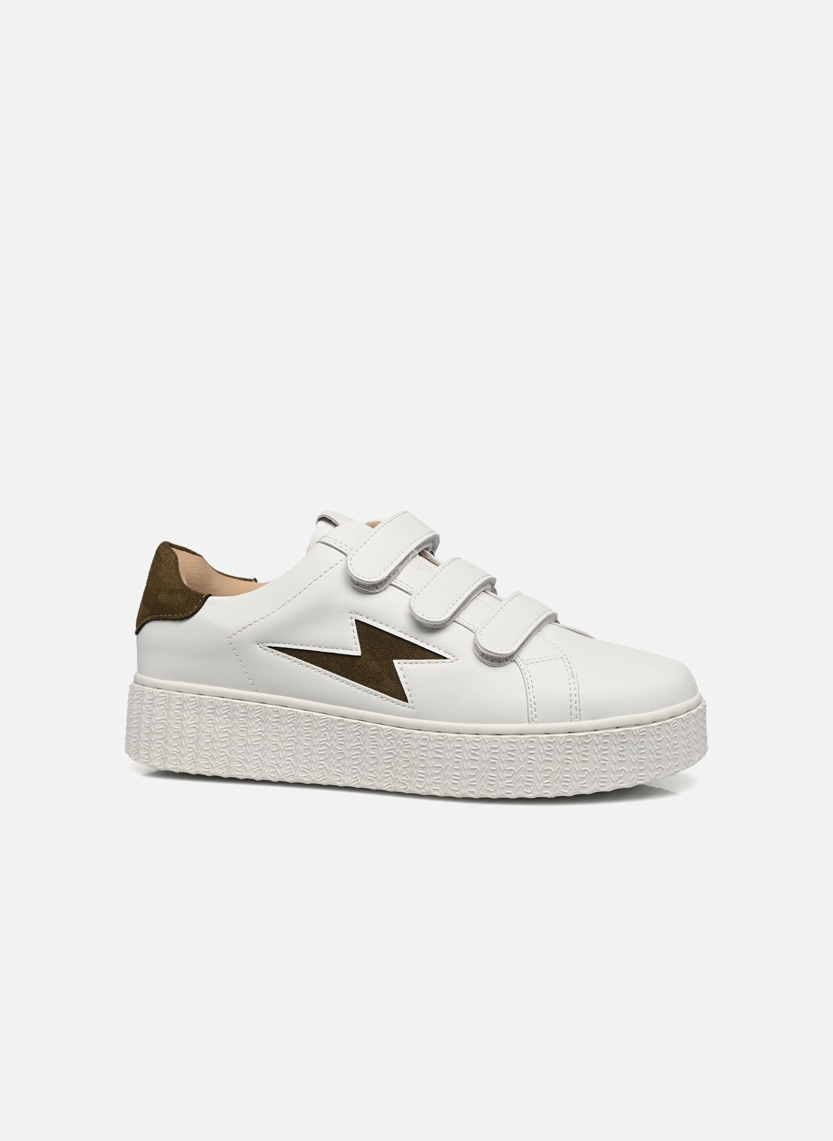 Niedrige Sneaker Vicky damen weiß Vanessa Wu Niedrige Sneaker Vicky damen weiß Kaki