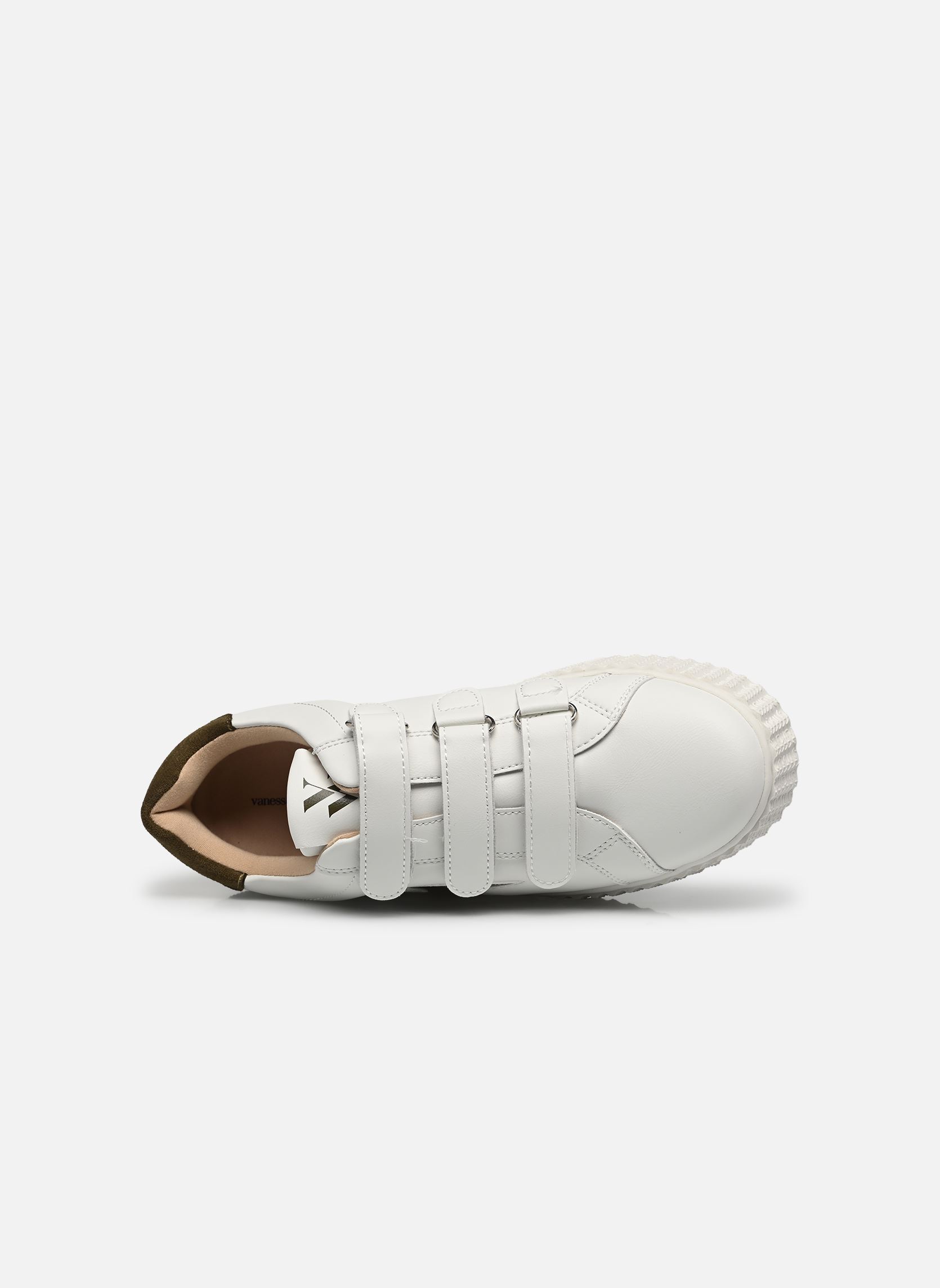 Niedrige Sneaker Vicky damen weiß Vanessa Wu Niedrige Sneaker Vicky damen weiß Kaki