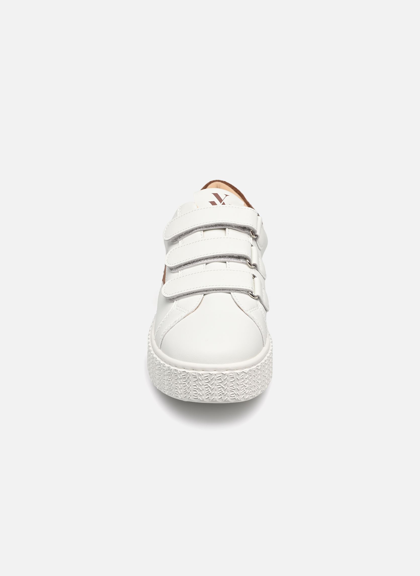 Baskets basses Vicky femme blanc Vanessa Wu Baskets basses Vicky femme blanc Chocolat