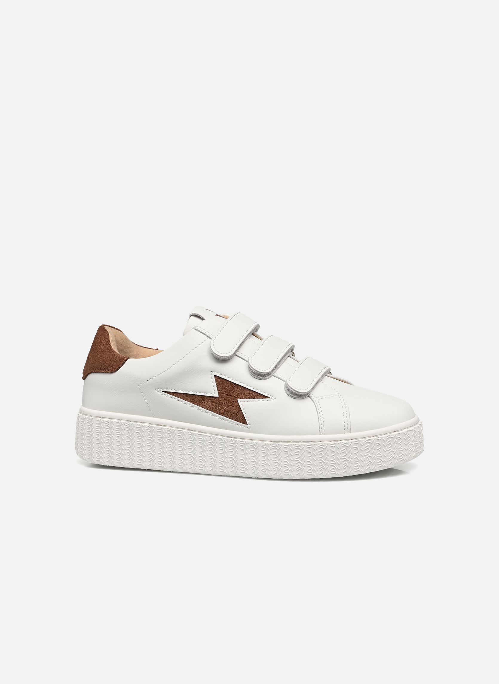 Baskets basses Vicky femme blanc Vanessa Wu Baskets basses Vicky femme blanc Chocolat