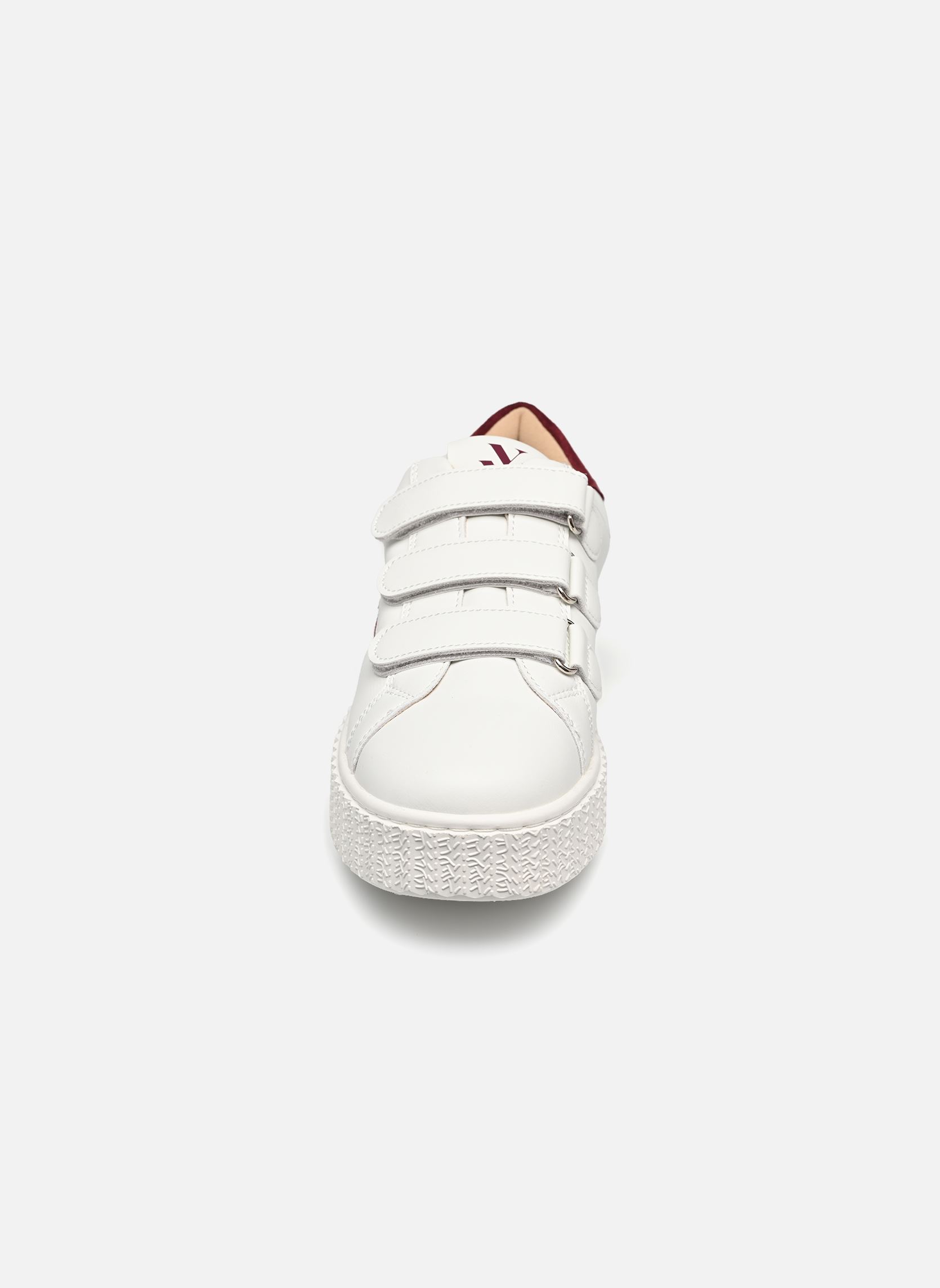 Baskets basses Vicky femme blanc Vanessa Wu Baskets basses Vicky femme blanc Bordeaux