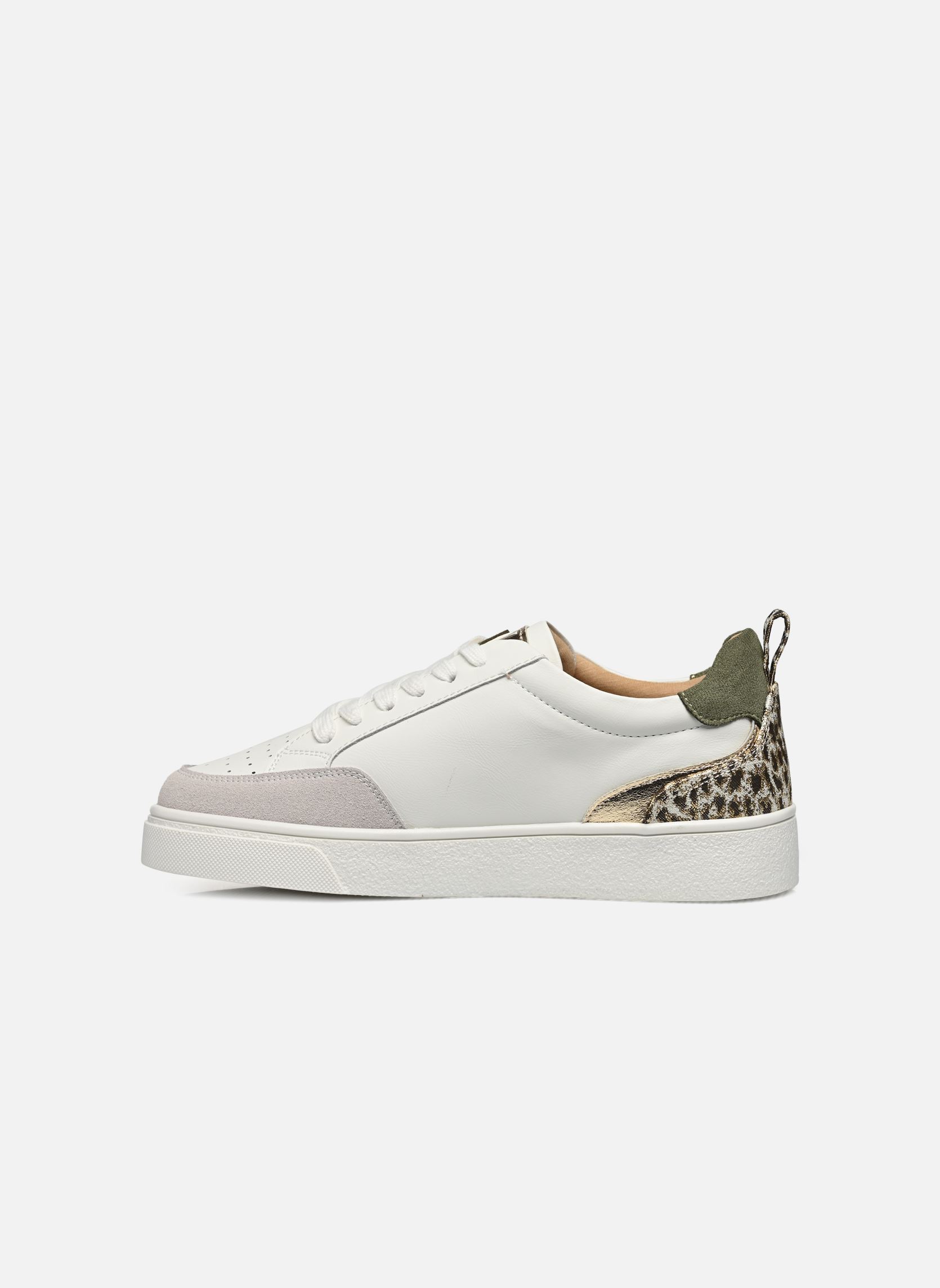 Baskets basses BK2555 femme vert Vanessa Wu Baskets basses BK2555 femme vert KAKI