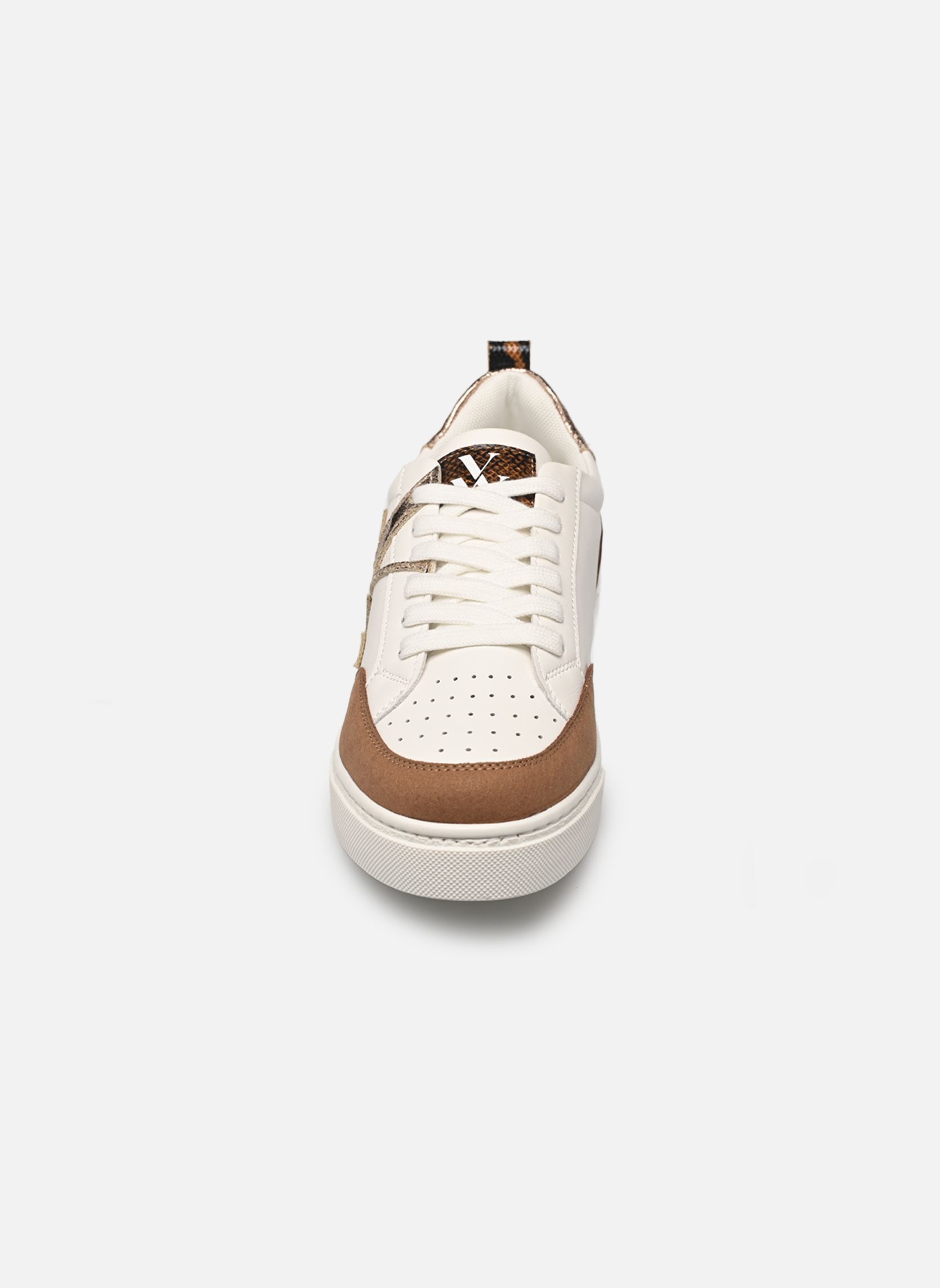 Niedrige Sneaker BK2555 damen weiß Vanessa Wu Niedrige Sneaker BK2555 damen weiß Camel