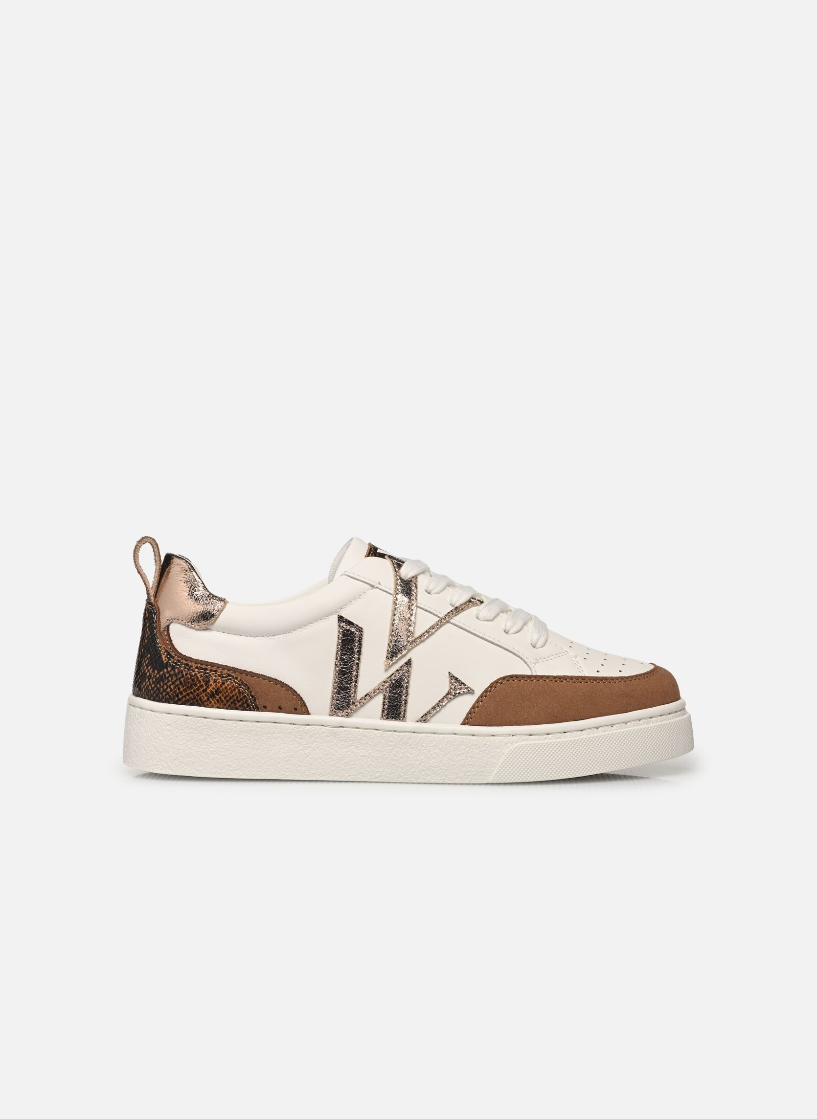 Niedrige Sneaker BK2555 damen weiß Vanessa Wu Niedrige Sneaker BK2555 damen weiß Camel