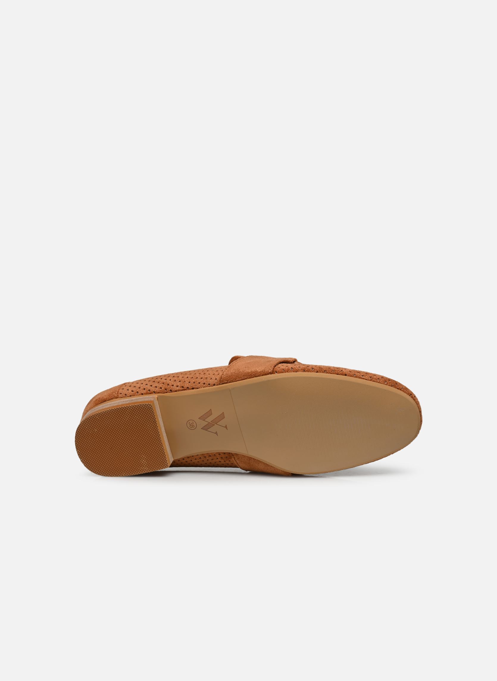 Mocassins MO2535 dames bruin Vanessa Wu Mocassins MO2535 dames bruin Ocre