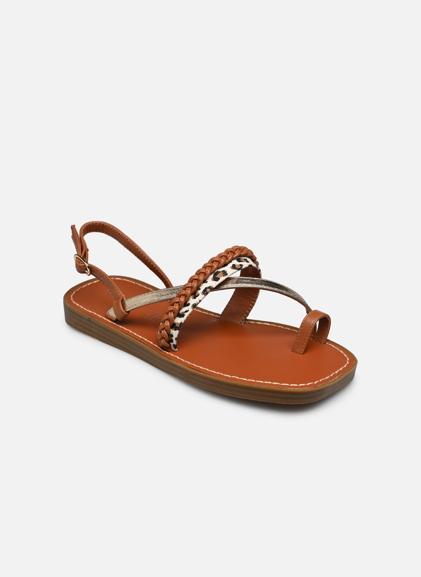 Sandalen SD2536 damen braun Vanessa Wu Sandalen SD2536 damen braun Camel