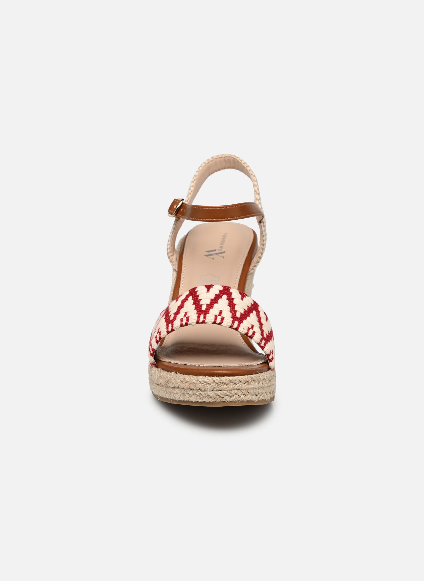 Keil- und Plateausandalen SD2542 damen mehrfarbig Vanessa Wu Keil- und Plateausandalen SD2542 damen mehrfarbig Framboise
