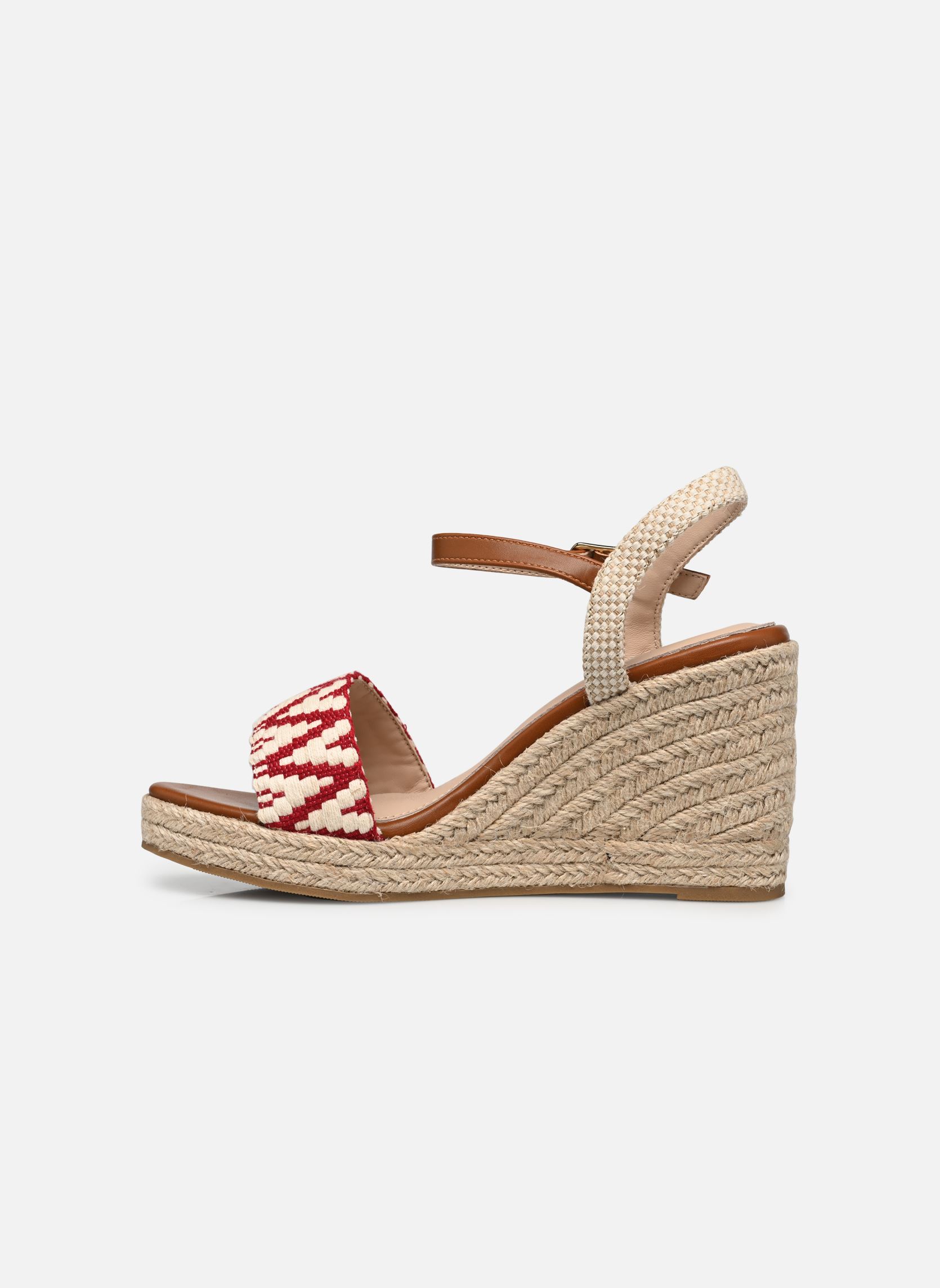 Keil- und Plateausandalen SD2542 damen mehrfarbig Vanessa Wu Keil- und Plateausandalen SD2542 damen mehrfarbig Framboise