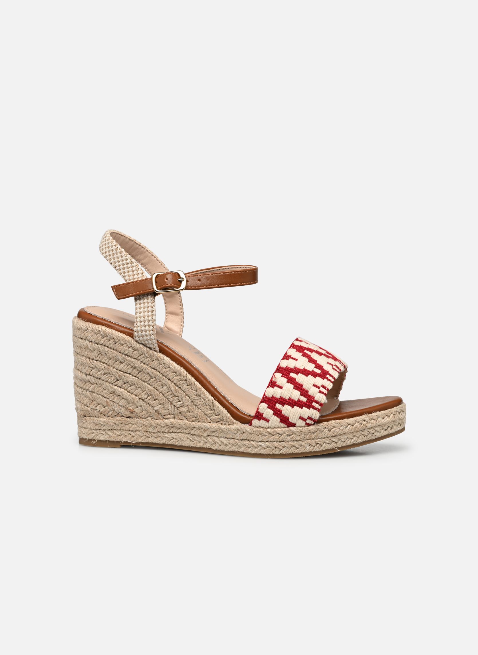 Keil- und Plateausandalen SD2542 damen mehrfarbig Vanessa Wu Keil- und Plateausandalen SD2542 damen mehrfarbig Framboise