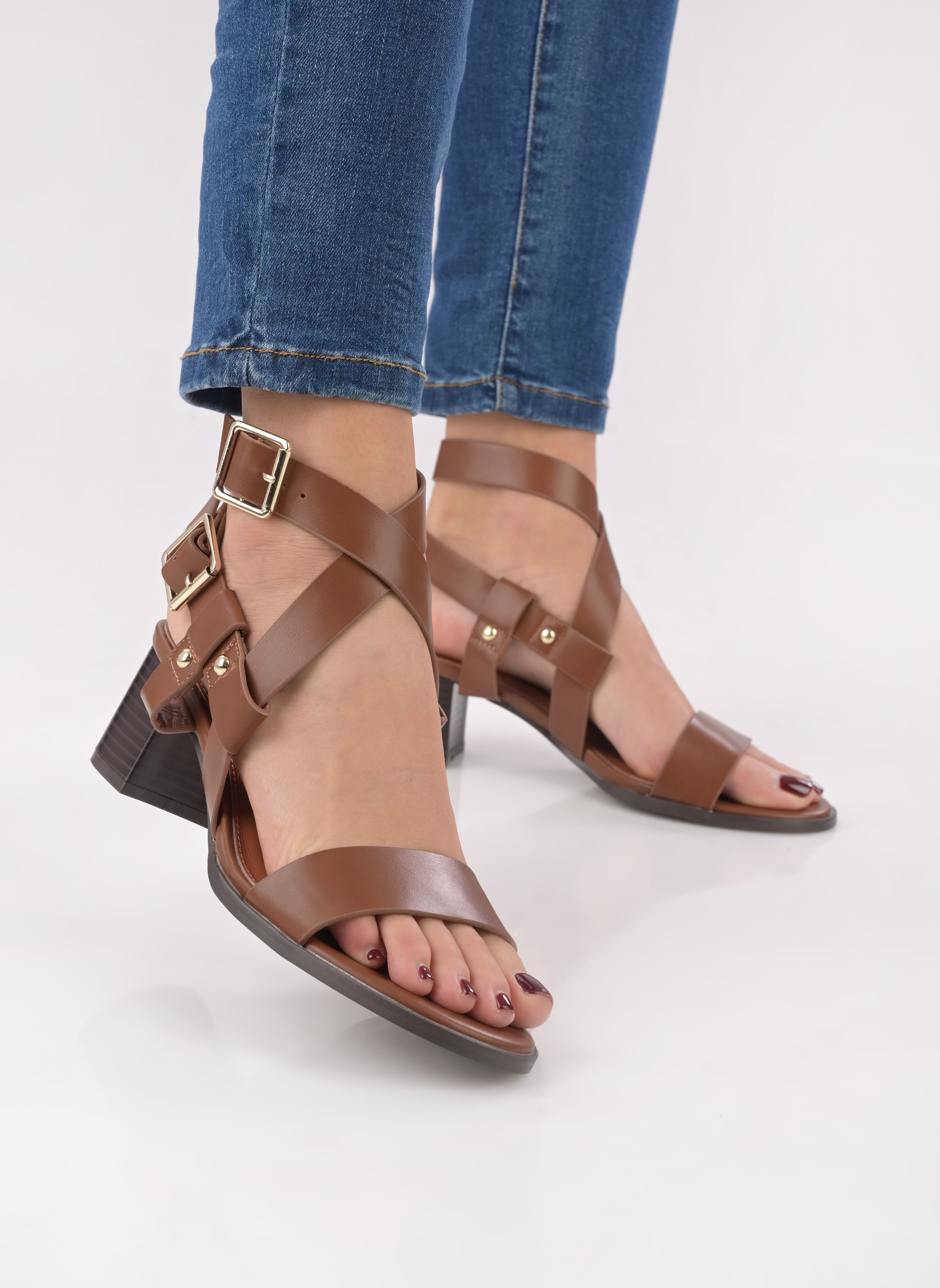 Sandalen SD2551 damen braun Vanessa Wu Sandalen SD2551 damen braun Cafe