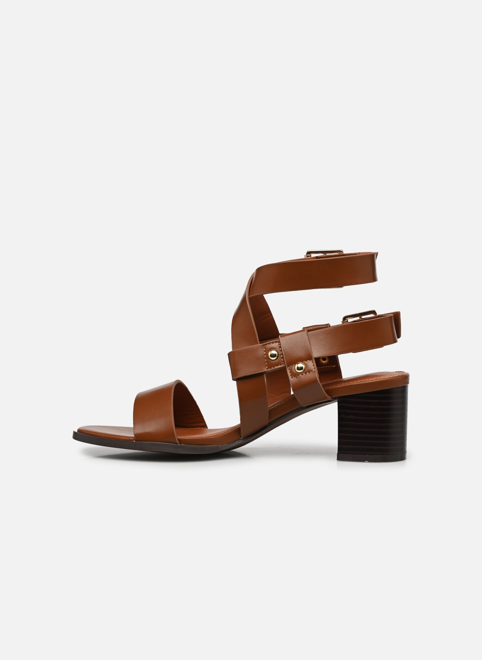 Sandalen SD2551 damen braun Vanessa Wu Sandalen SD2551 damen braun Cafe