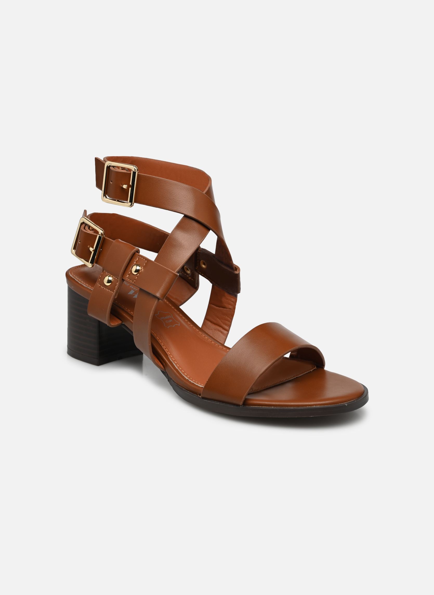 Sandalen SD2551 damen braun Vanessa Wu Sandalen SD2551 damen braun Cafe