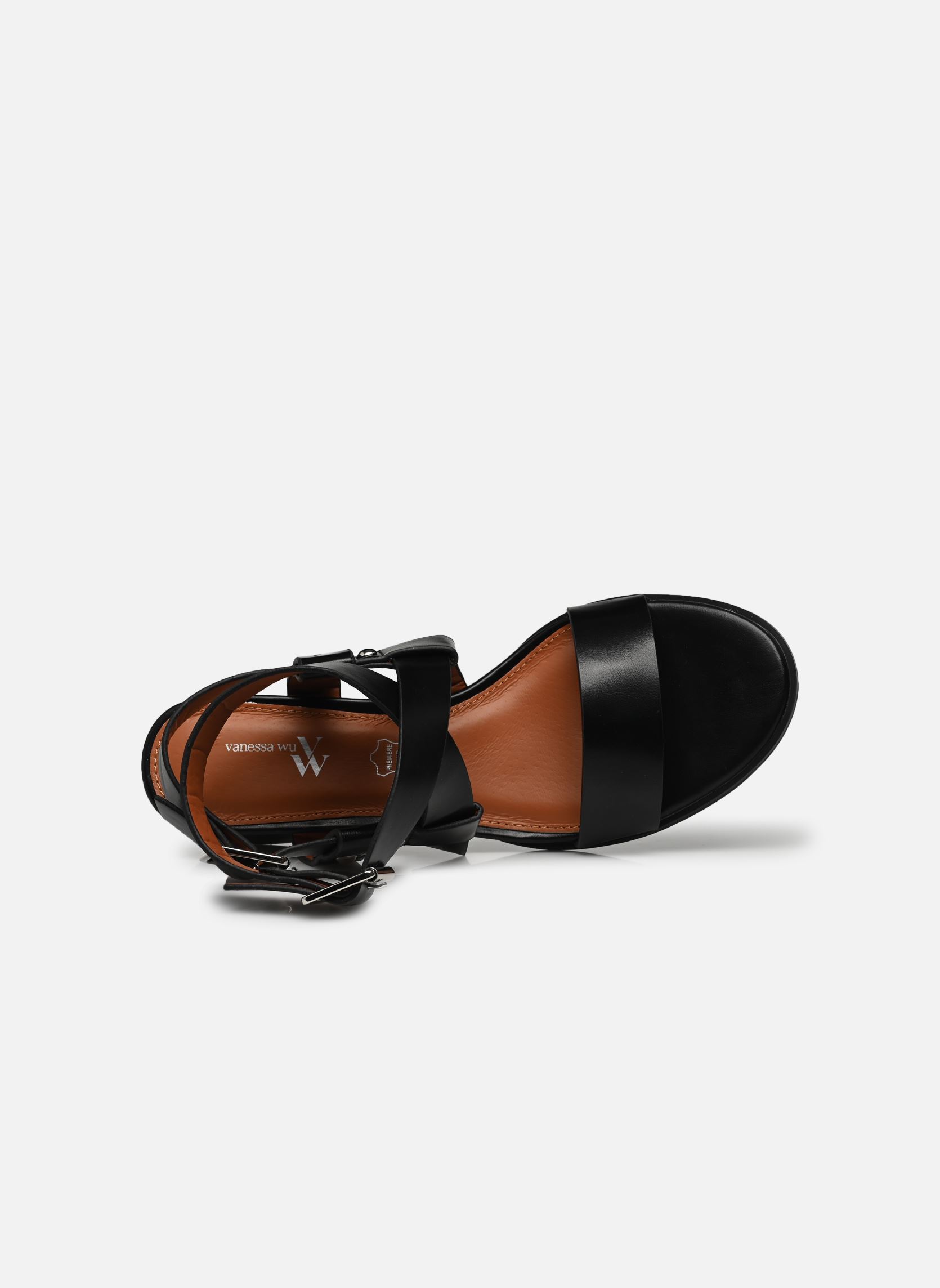 Sandales SD2551 femme noir Vanessa Wu Sandales SD2551 femme noir Noir