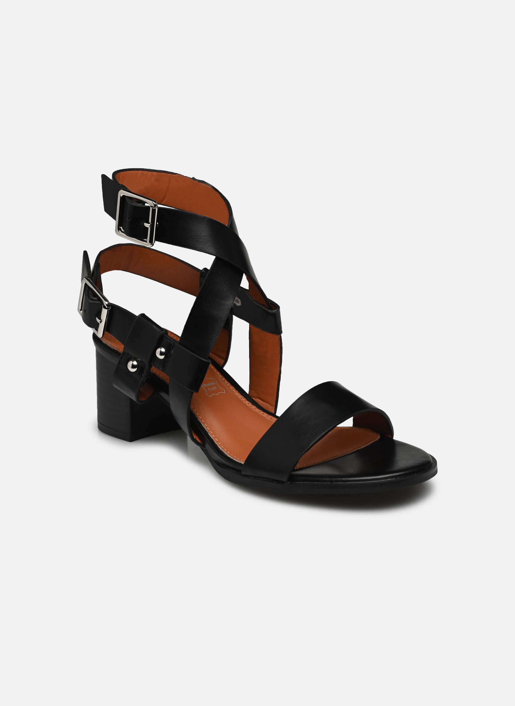 Sandales SD2551 femme noir Vanessa Wu Sandales SD2551 femme noir Noir