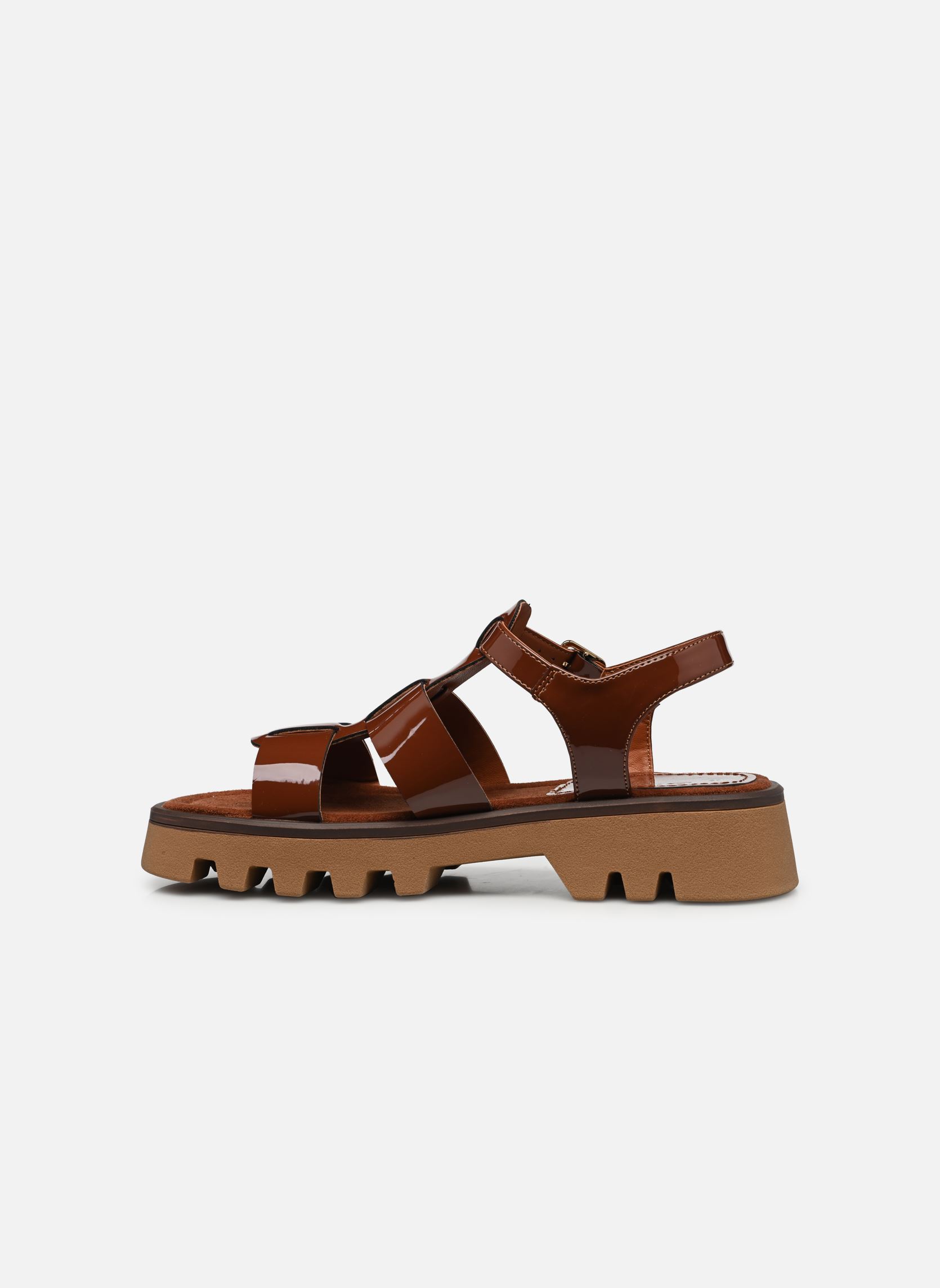 Sandales SD2558 femme marron Vanessa Wu Sandales SD2558 femme marron Brun