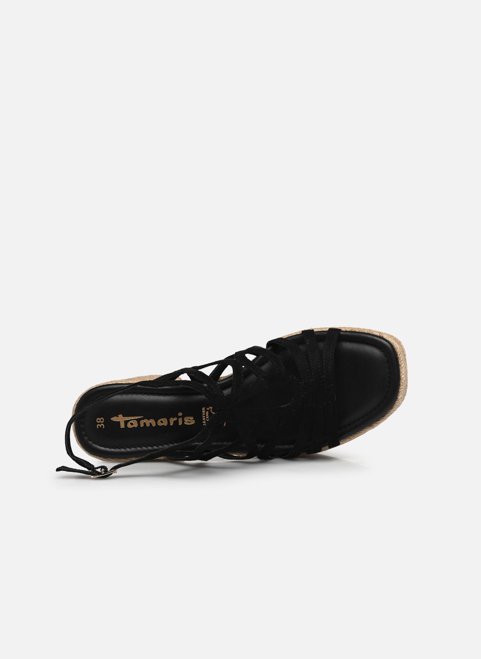 Keil- und Plateausandalen 28033-30 damen schwarz Tamaris Keil- und Plateausandalen 28033-30 damen schwarz BLACK