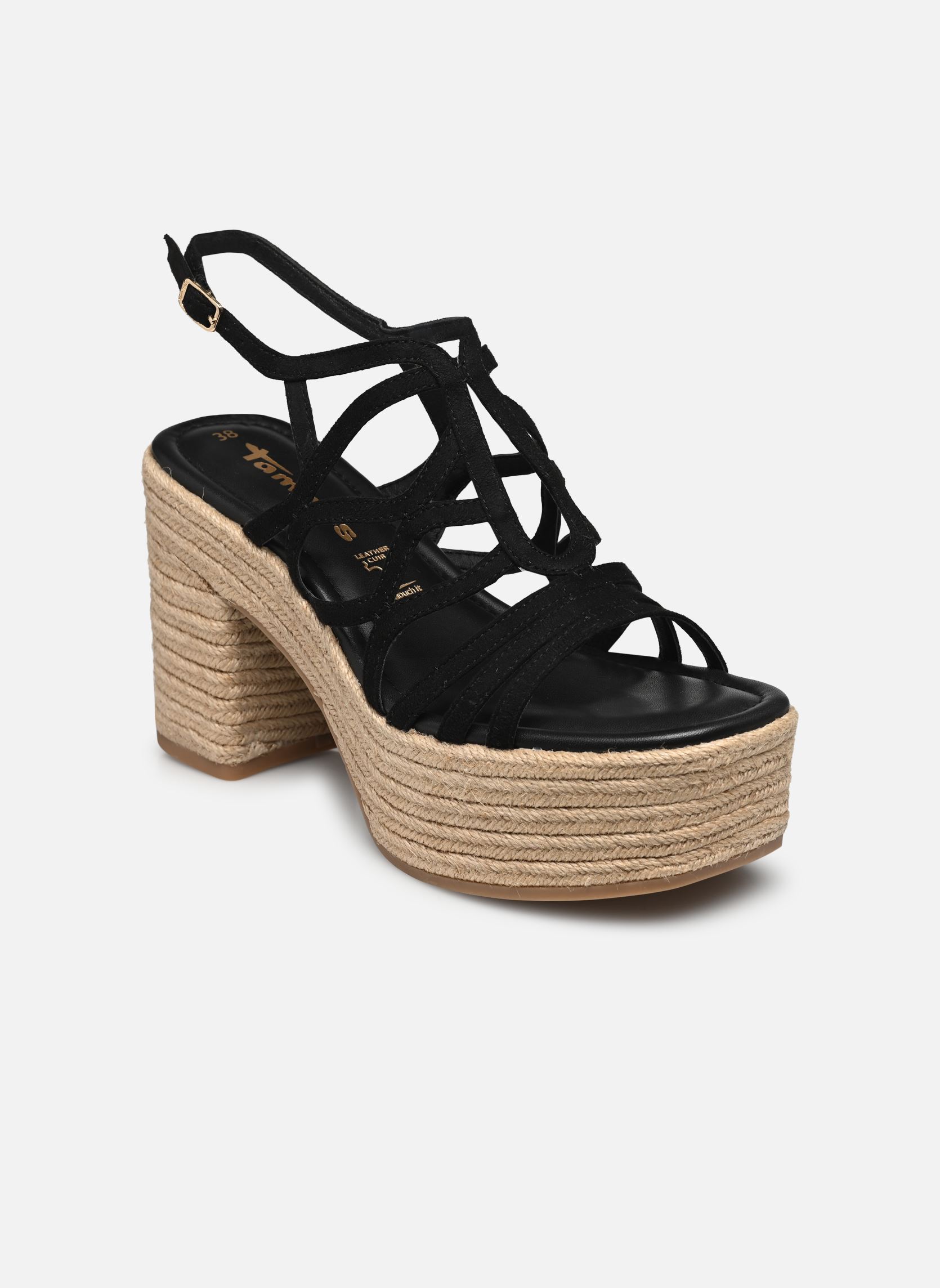 Keil- und Plateausandalen 28033-30 damen schwarz Tamaris Keil- und Plateausandalen 28033-30 damen schwarz BLACK
