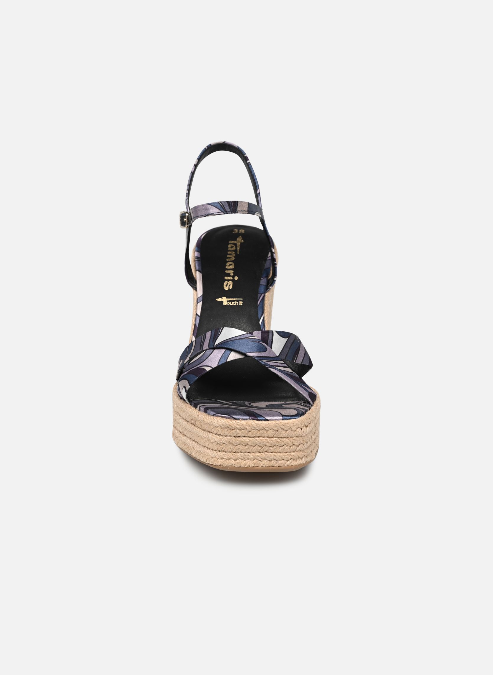 Keil- und Plateausandalen 28063-30 damen schwarz Tamaris Keil- und Plateausandalen 28063-30 damen schwarz BLACK COMB