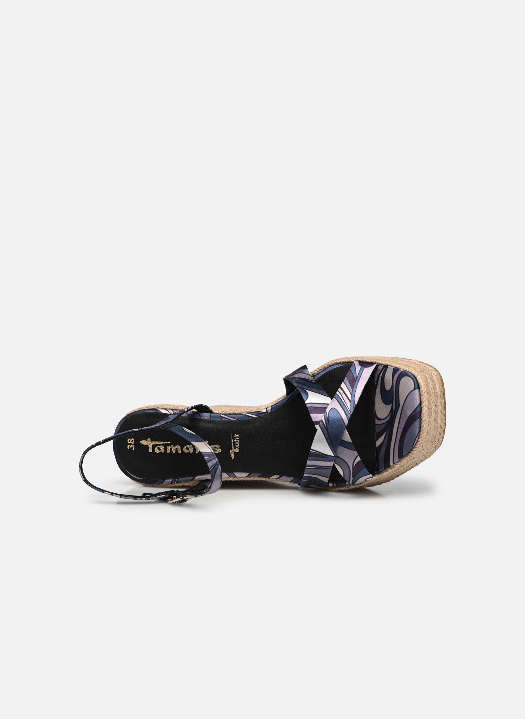 Keil- und Plateausandalen 28063-30 damen schwarz Tamaris Keil- und Plateausandalen 28063-30 damen schwarz BLACK COMB