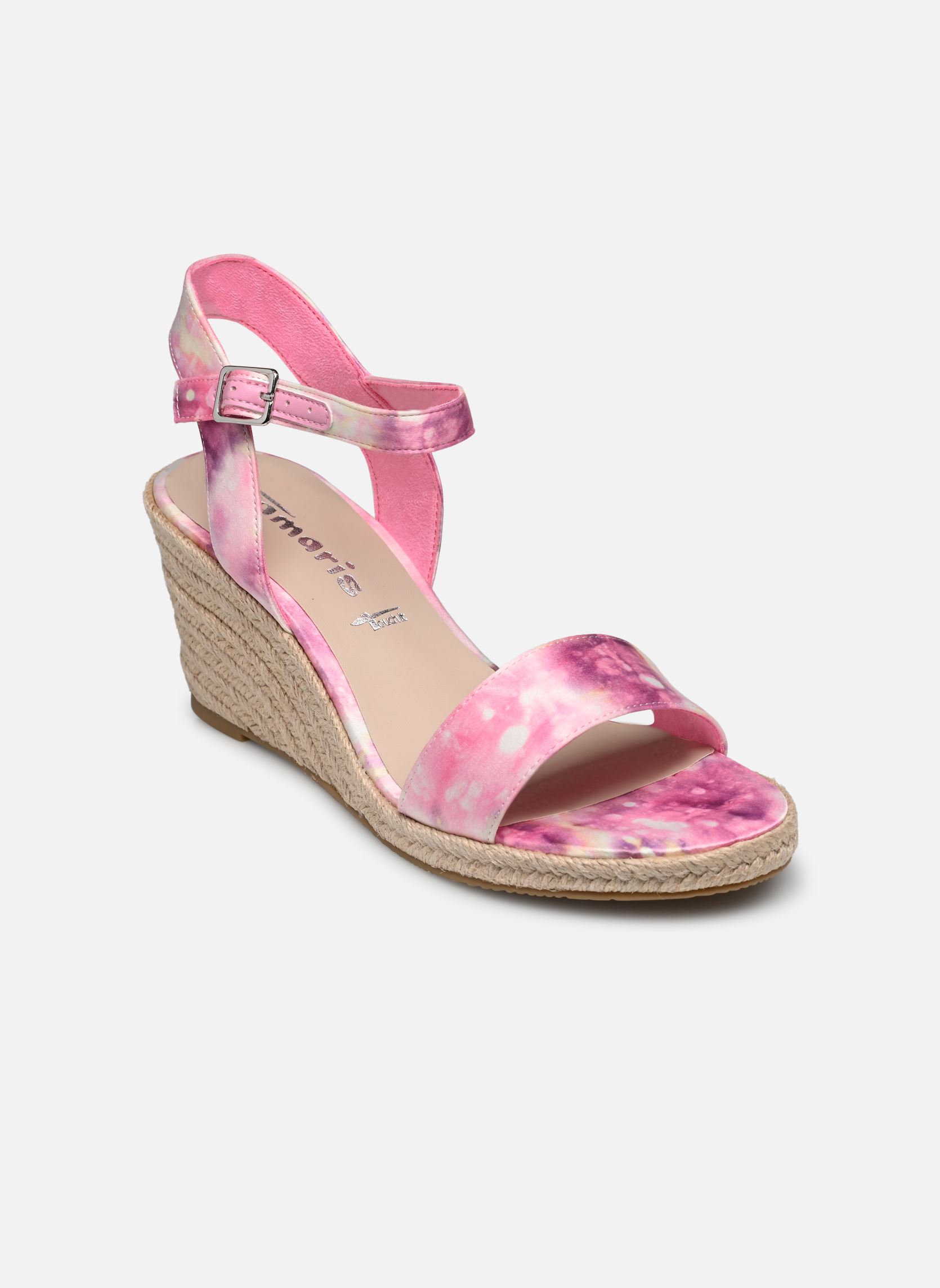 Sandales compensées et plateformes 28300-20 femme rose Tamaris Sandales compensées et plateformes 28300-20 femme rose ROSE COMB