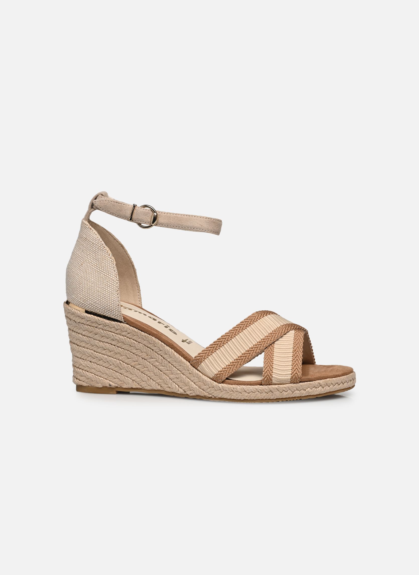 Sandali con zeppa e plateau 28343-20 donna marrone Tamaris Sandali con zeppa e plateau 28343-20 donna marrone CAMEL