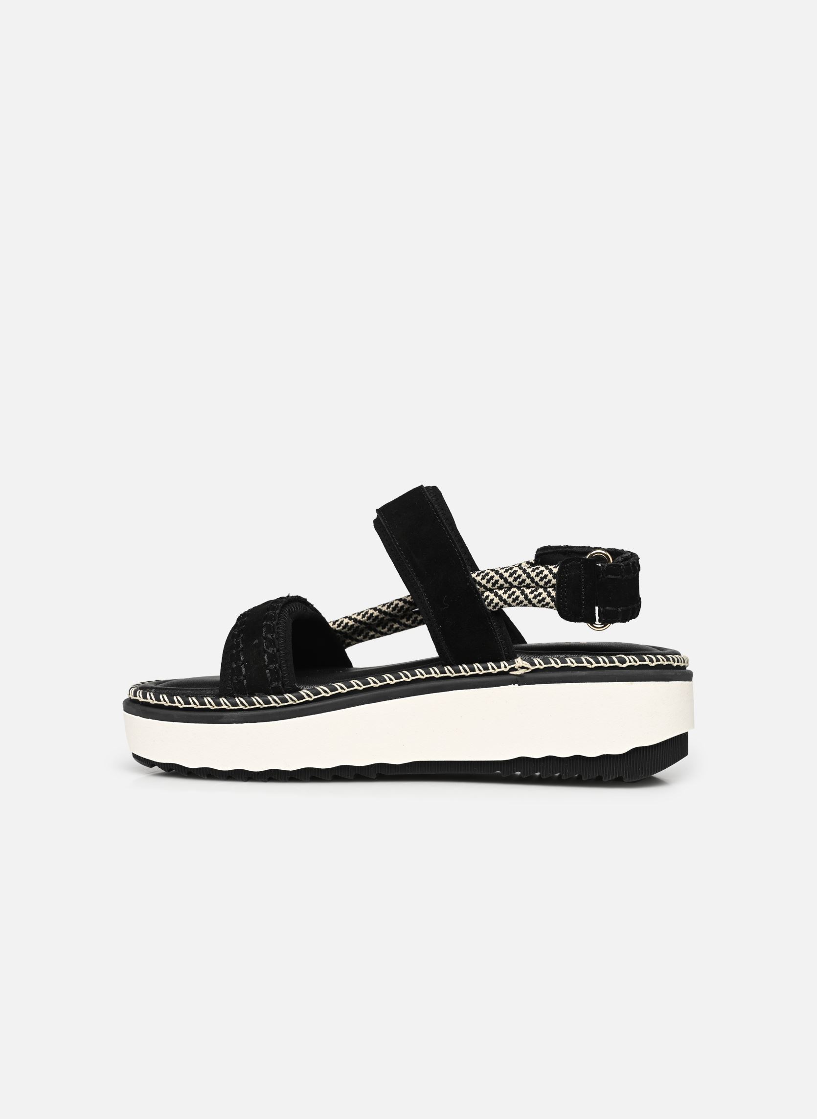 Keil- und Plateausandalen 28707-20 damen schwarz Tamaris Keil- und Plateausandalen 28707-20 damen schwarz BLACK