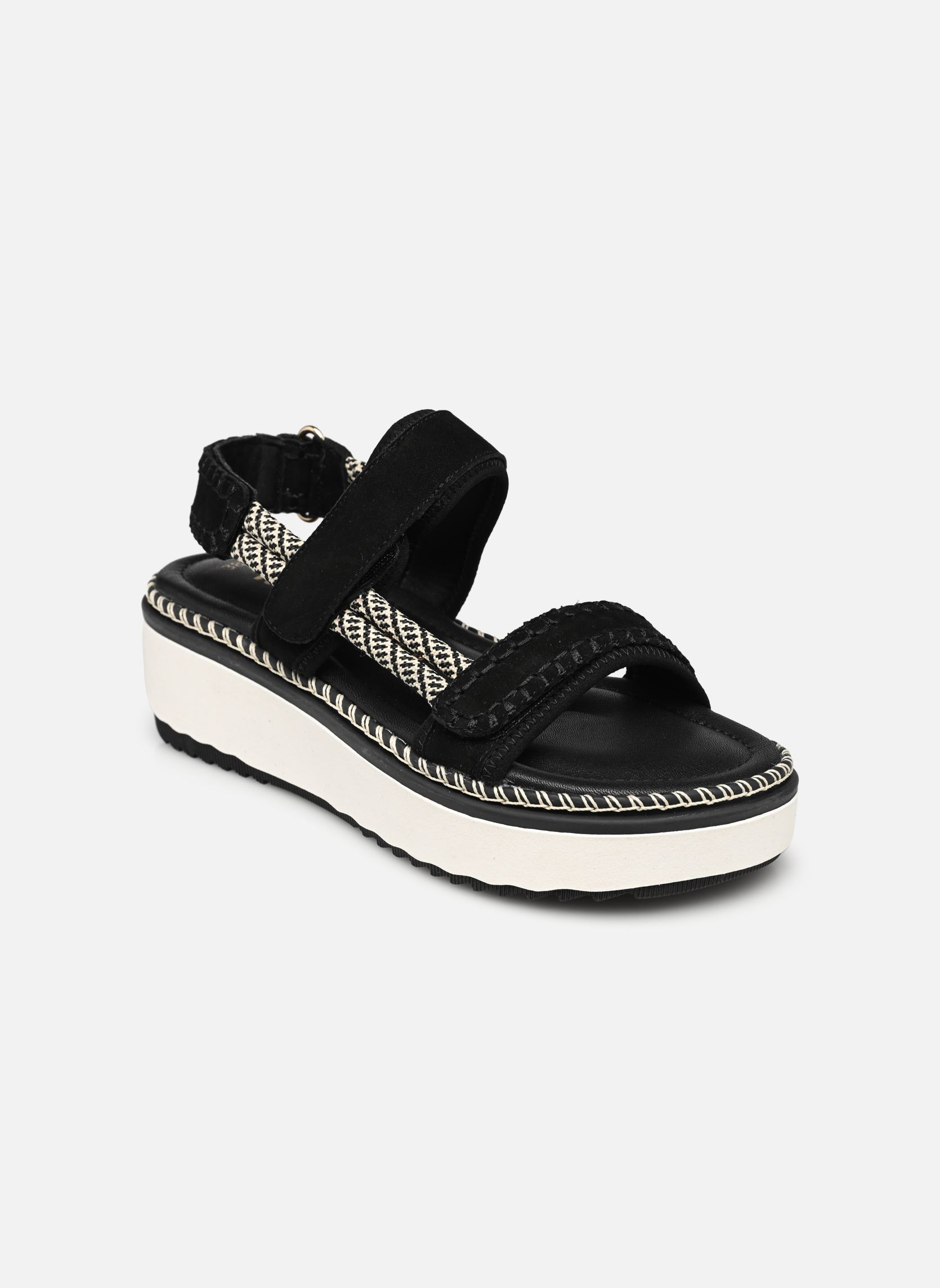 Keil- und Plateausandalen 28707-20 damen schwarz Tamaris Keil- und Plateausandalen 28707-20 damen schwarz BLACK