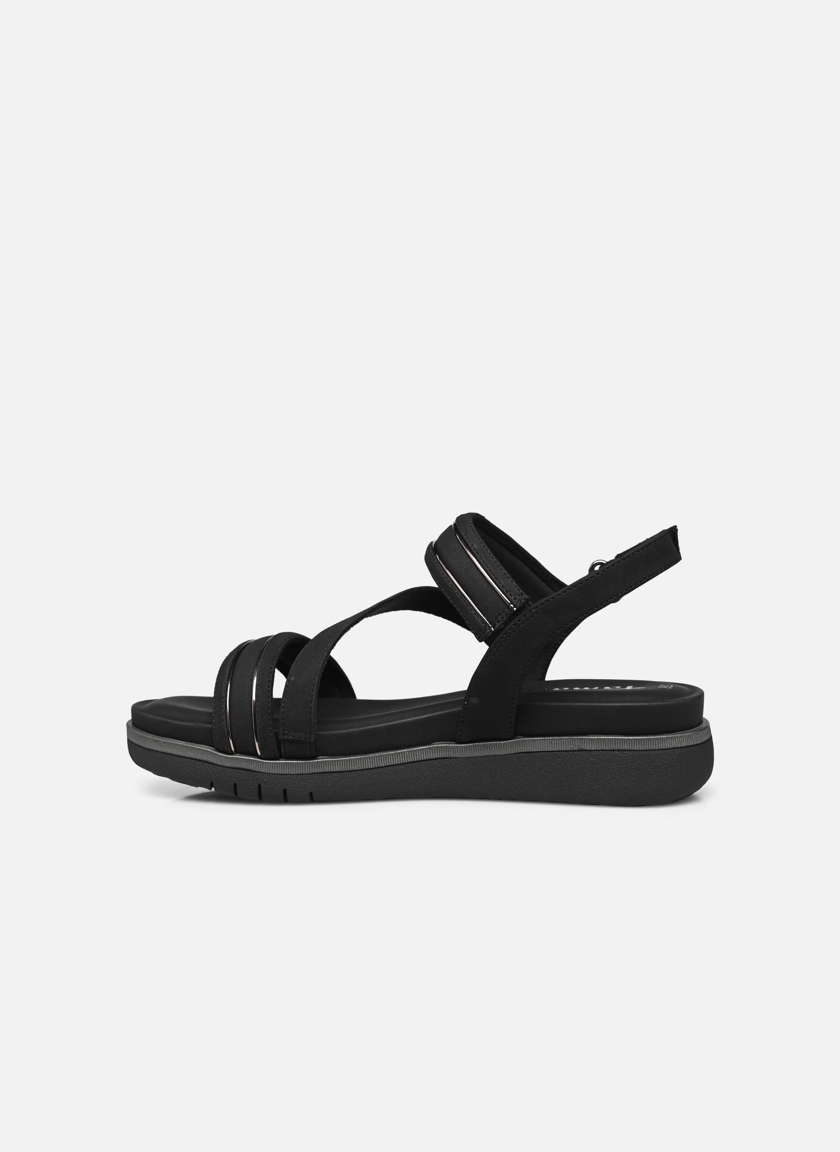 Sandales compensées et plateformes 28715-20 femme noir Tamaris Sandales compensées et plateformes 28715-20 femme noir BLACK