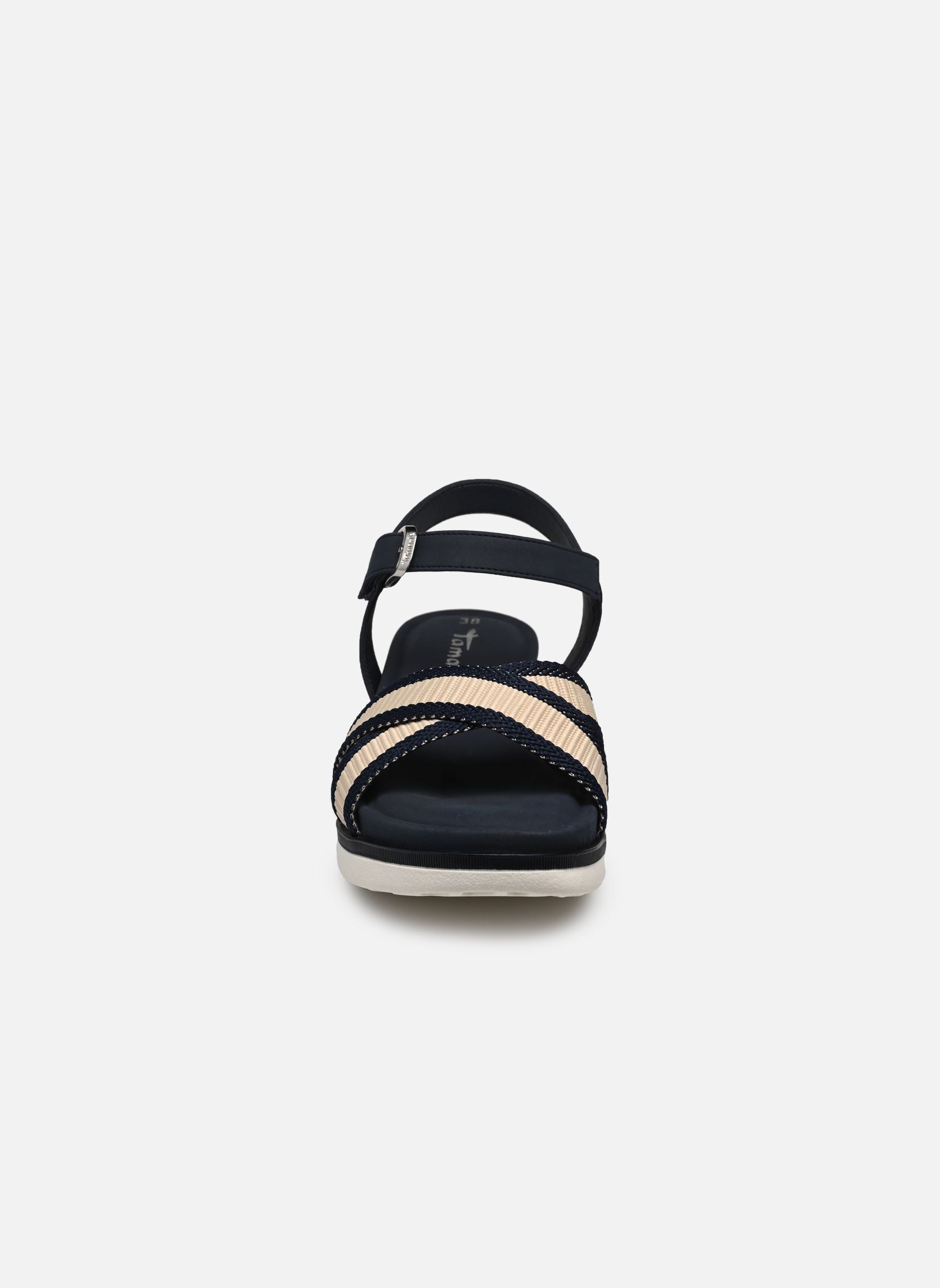 Sandales compensées et plateformes 28717-20 femme bleu Tamaris Sandales compensées et plateformes 28717-20 femme bleu NAVY COMB