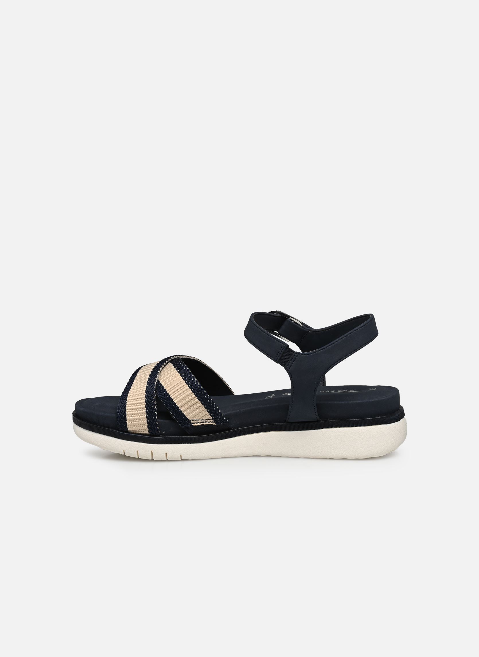 Sandales compensées et plateformes 28717-20 femme bleu Tamaris Sandales compensées et plateformes 28717-20 femme bleu NAVY COMB