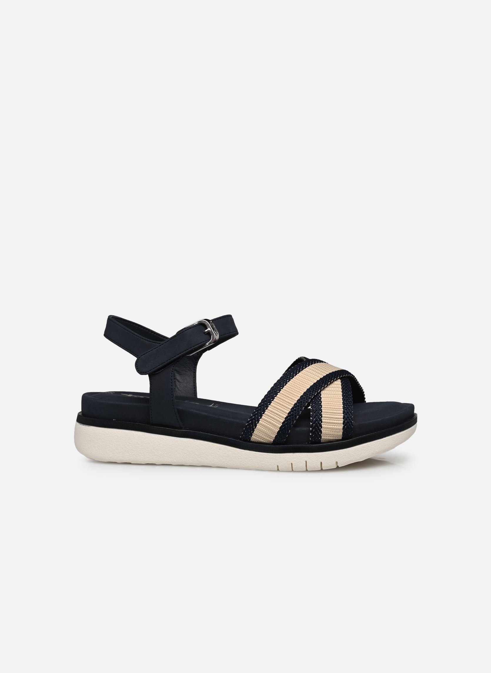 Sandales compensées et plateformes 28717-20 femme bleu Tamaris Sandales compensées et plateformes 28717-20 femme bleu NAVY COMB