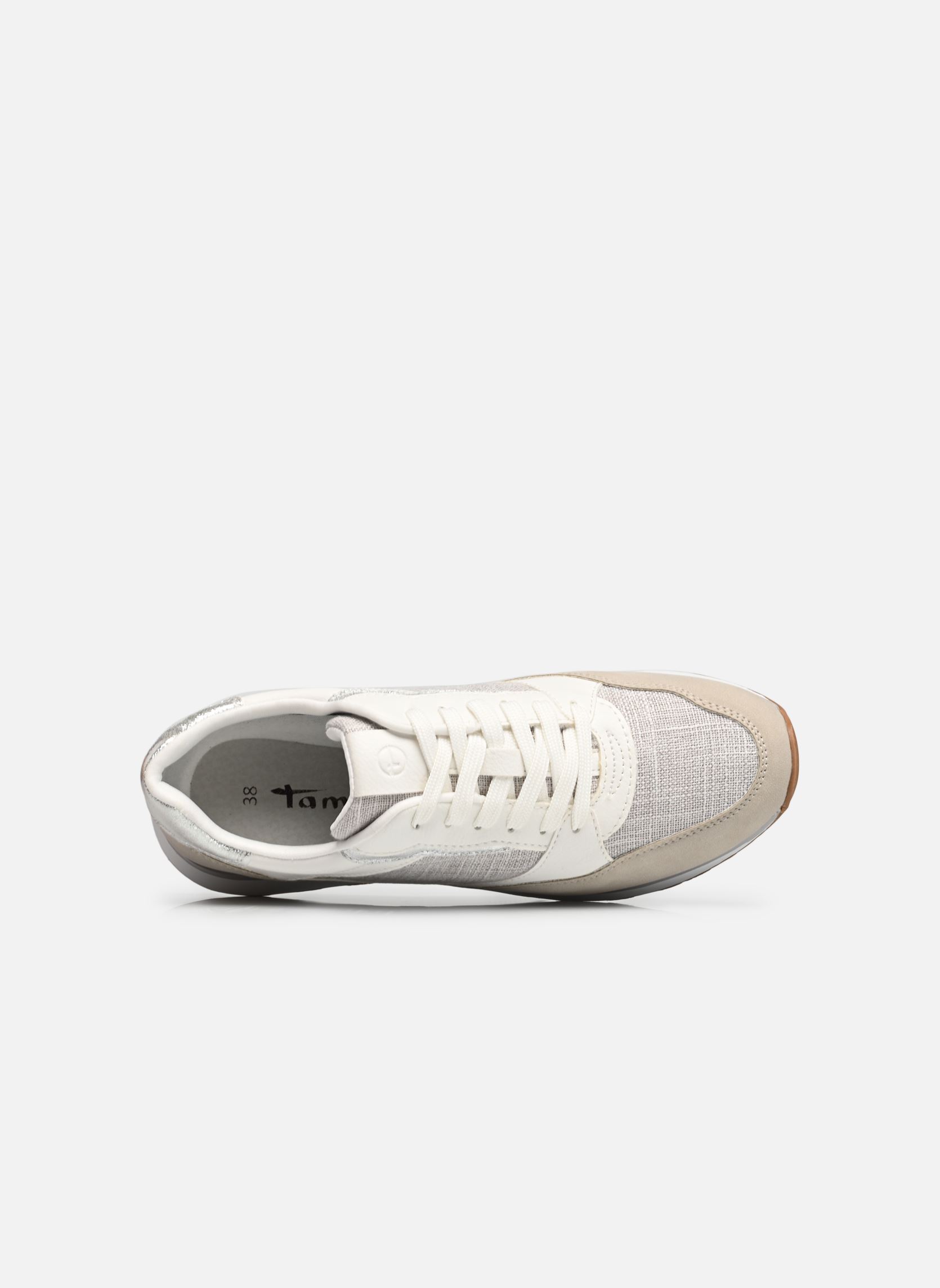 Baskets basses 23701-20 femme gris Tamaris Baskets basses 23701-20 femme gris LT.GREY MET.CO