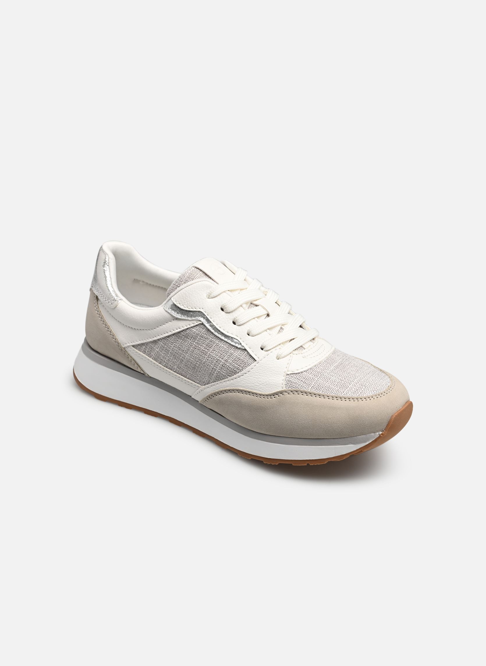 Baskets basses 23701-20 femme gris Tamaris Baskets basses 23701-20 femme gris LT.GREY MET.CO
