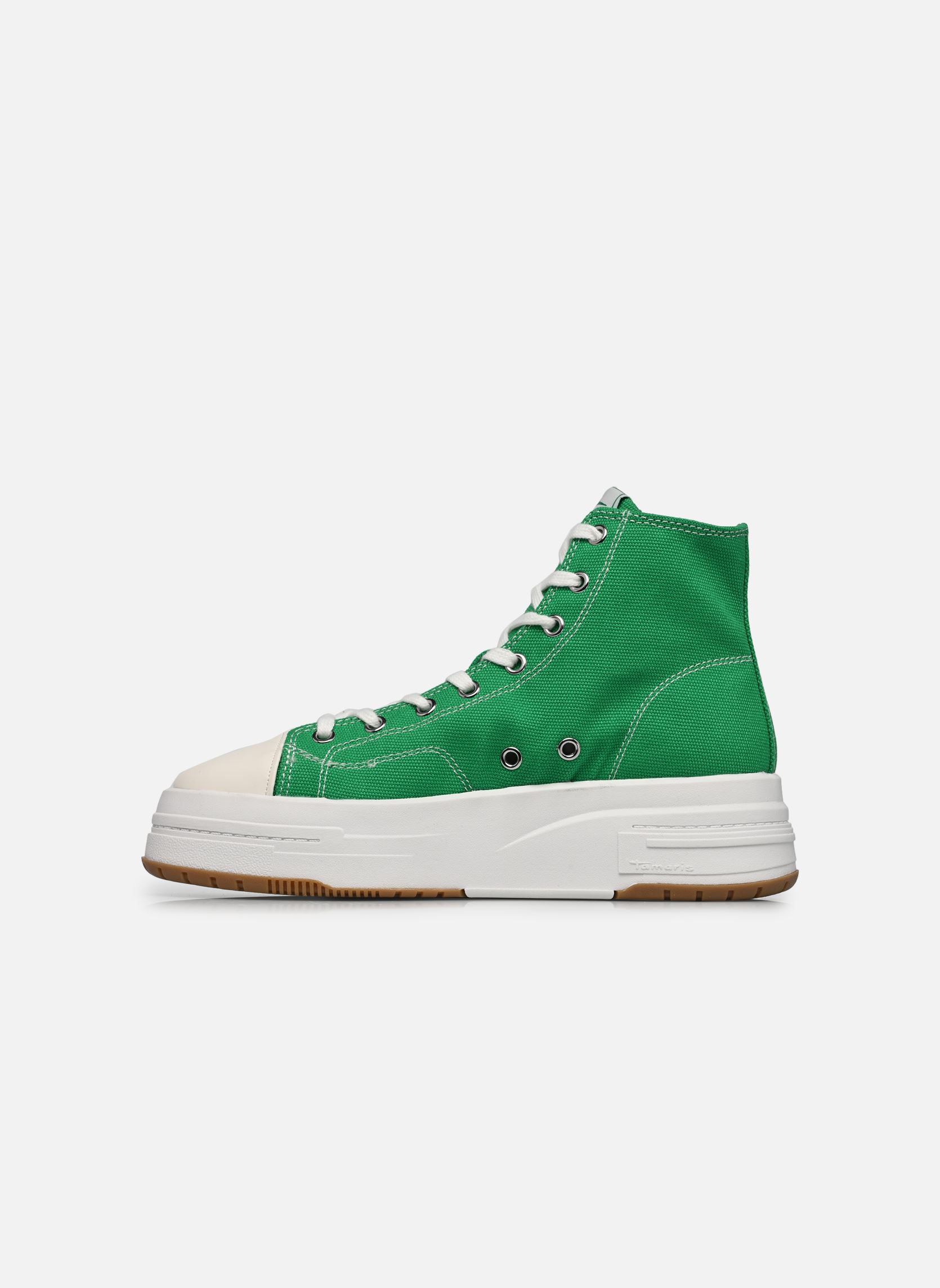 Baskets montantes 25216-20 femme vert Tamaris Baskets montantes 25216-20 femme vert GREEN