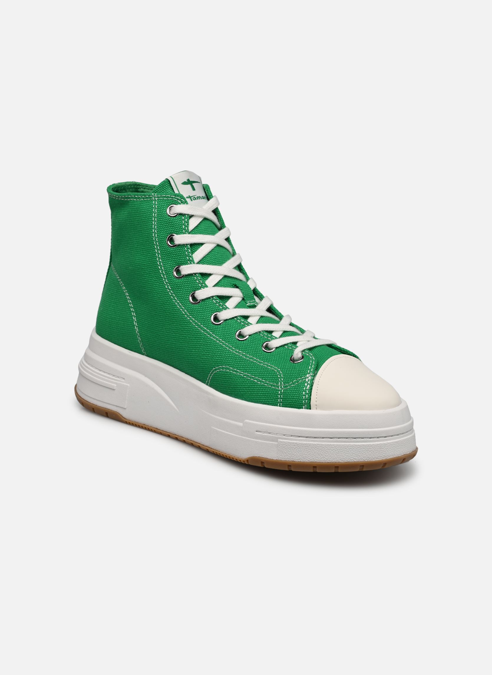 Baskets montantes 25216-20 femme vert Tamaris Baskets montantes 25216-20 femme vert GREEN