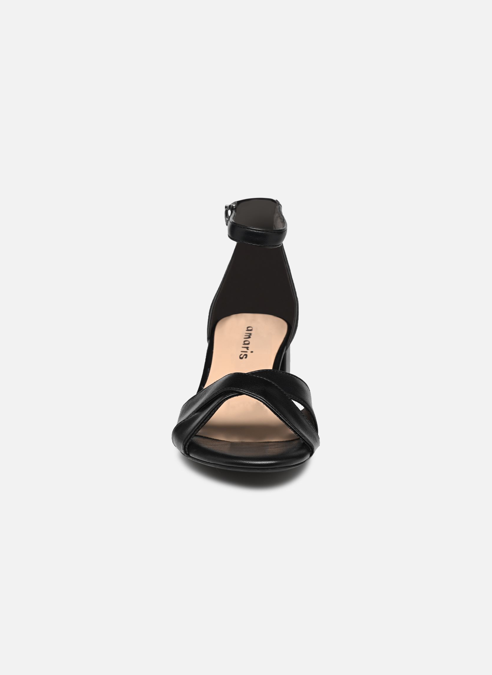 Sandalen met sleehak en plateau 28296-20 dames zwart Tamaris Sandalen met sleehak en plateau 28296-20 dames zwart BLACK MATT