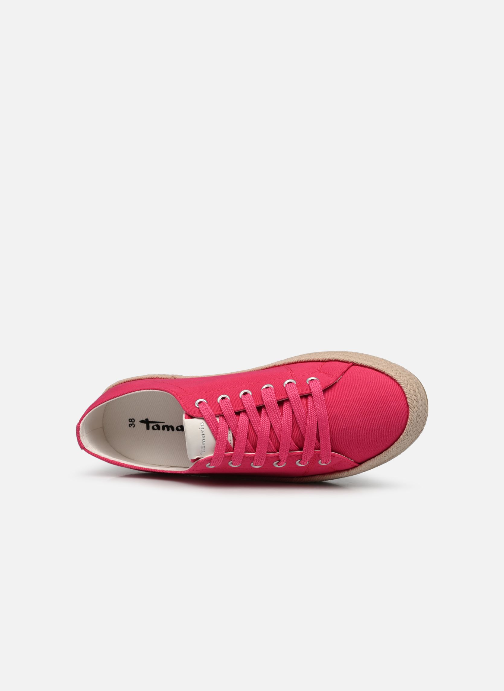 Niedrige Sneaker 23789-20 damen rosa Tamaris Niedrige Sneaker 23789-20 damen rosa FUXIA