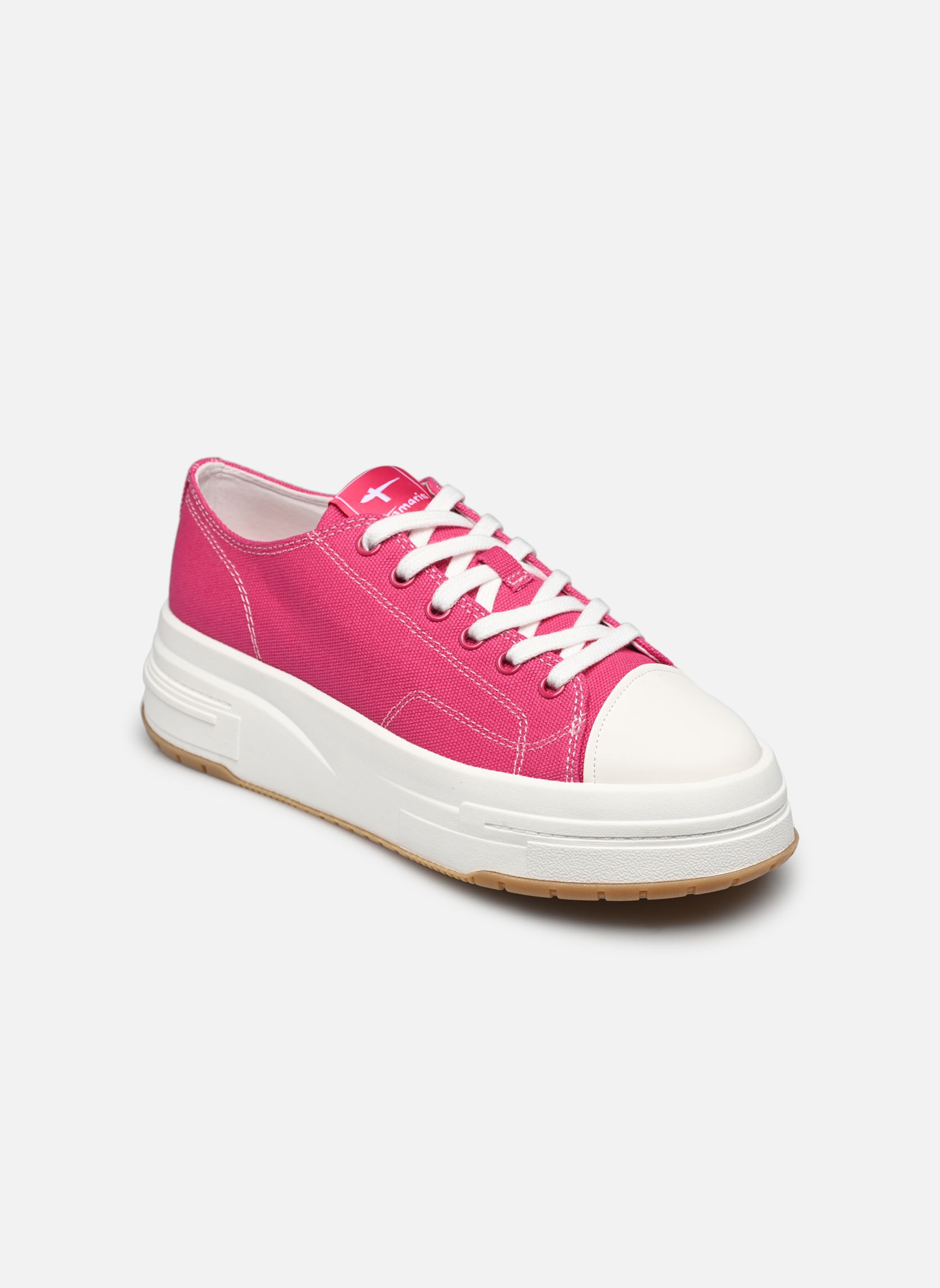 Niedrige Sneaker 23815-20 damen rosa Tamaris Niedrige Sneaker 23815-20 damen rosa FUXIA