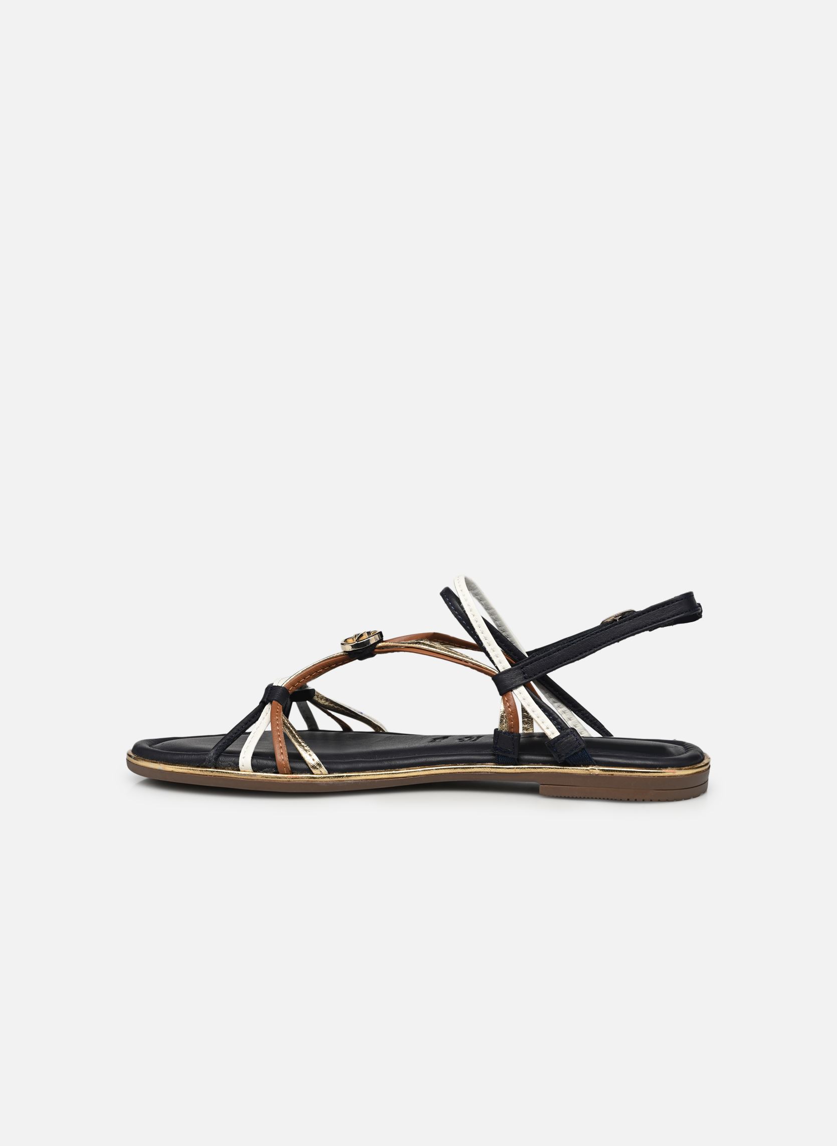 Sandali con zeppa e plateau 28154-20 donna multicolore Tamaris Sandali con zeppa e plateau 28154-20 donna multicolore NAVY COMB