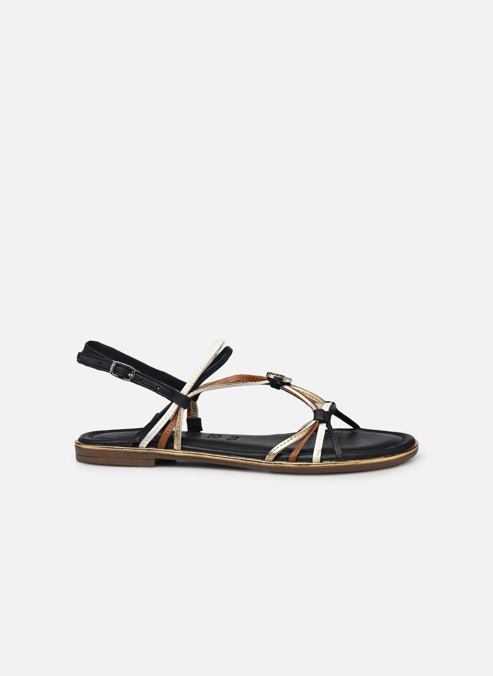 Sandali con zeppa e plateau 28154-20 donna multicolore Tamaris Sandali con zeppa e plateau 28154-20 donna multicolore NAVY COMB