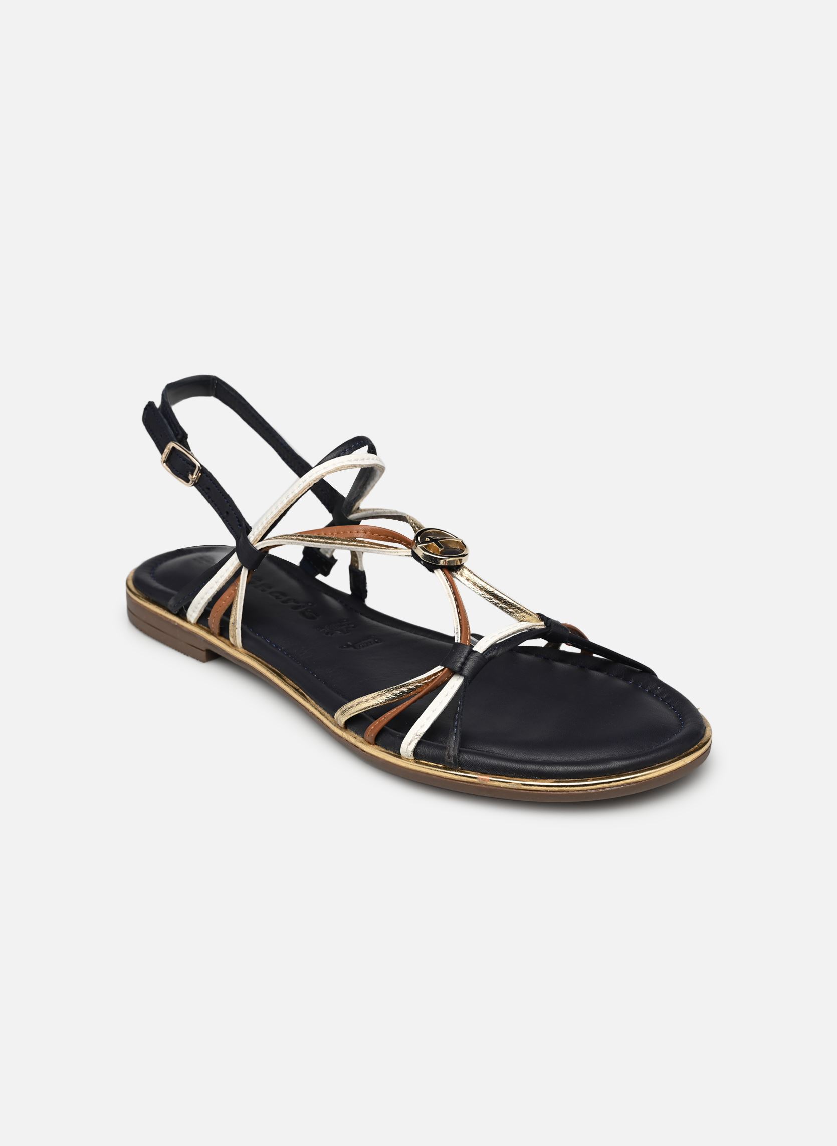 Sandali con zeppa e plateau 28154-20 donna multicolore Tamaris Sandali con zeppa e plateau 28154-20 donna multicolore NAVY COMB