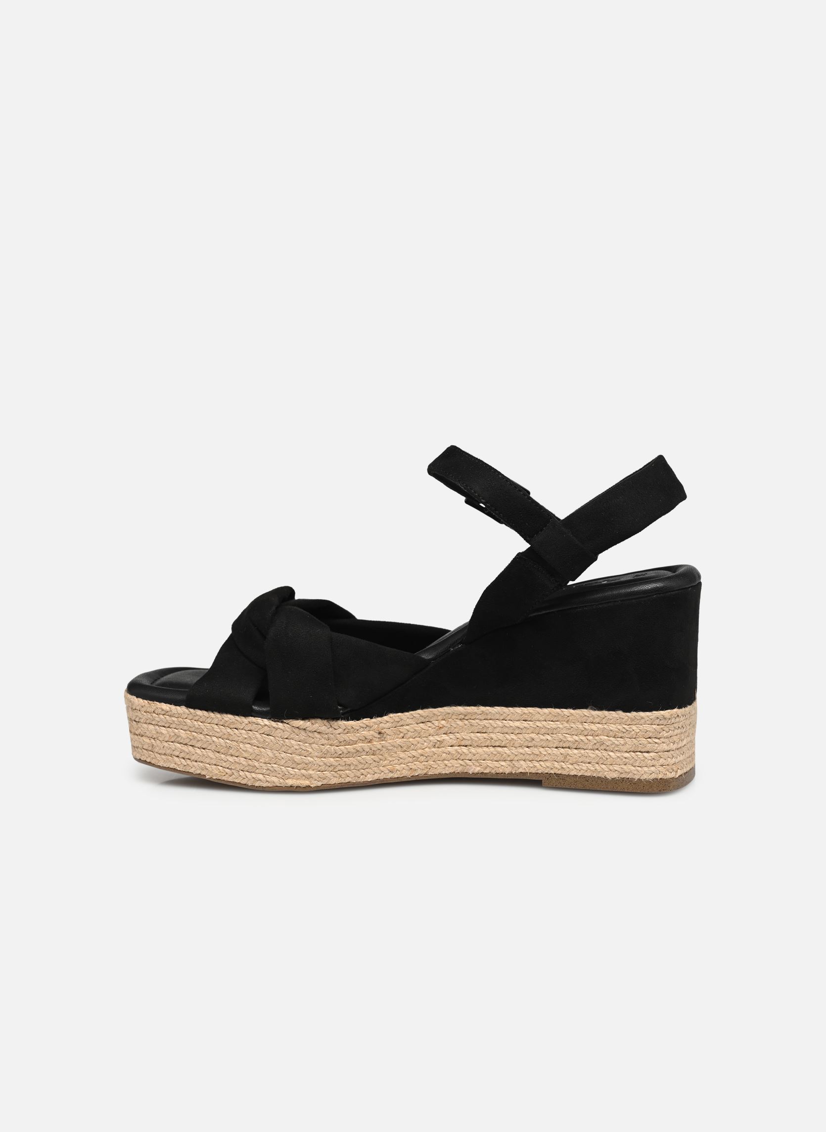 Sandalen met sleehak en plateau 28310-20 dames zwart Tamaris Sandalen met sleehak en plateau 28310-20 dames zwart BLACK
