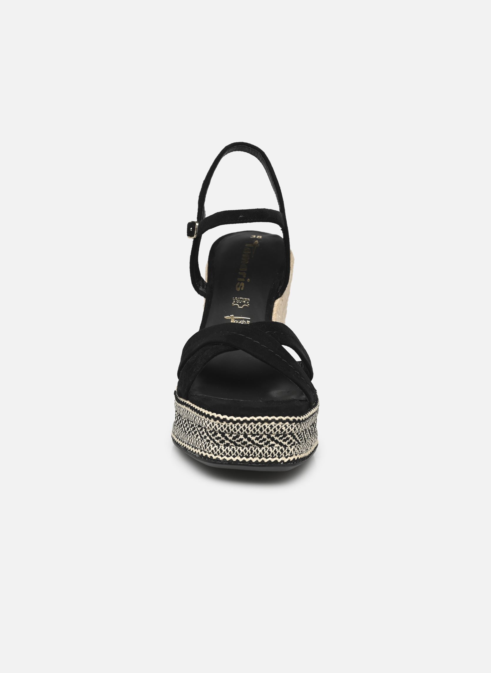 Keil- und Plateausandalen 28363-20 damen schwarz Tamaris Keil- und Plateausandalen 28363-20 damen schwarz BLACK